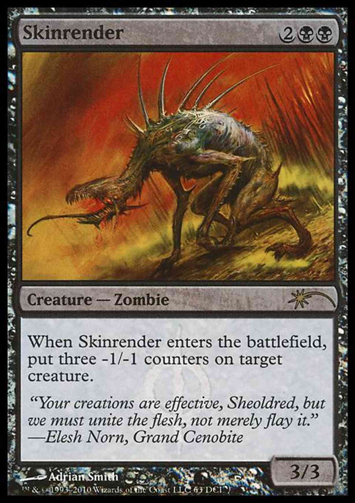 Skinrender magic card front
