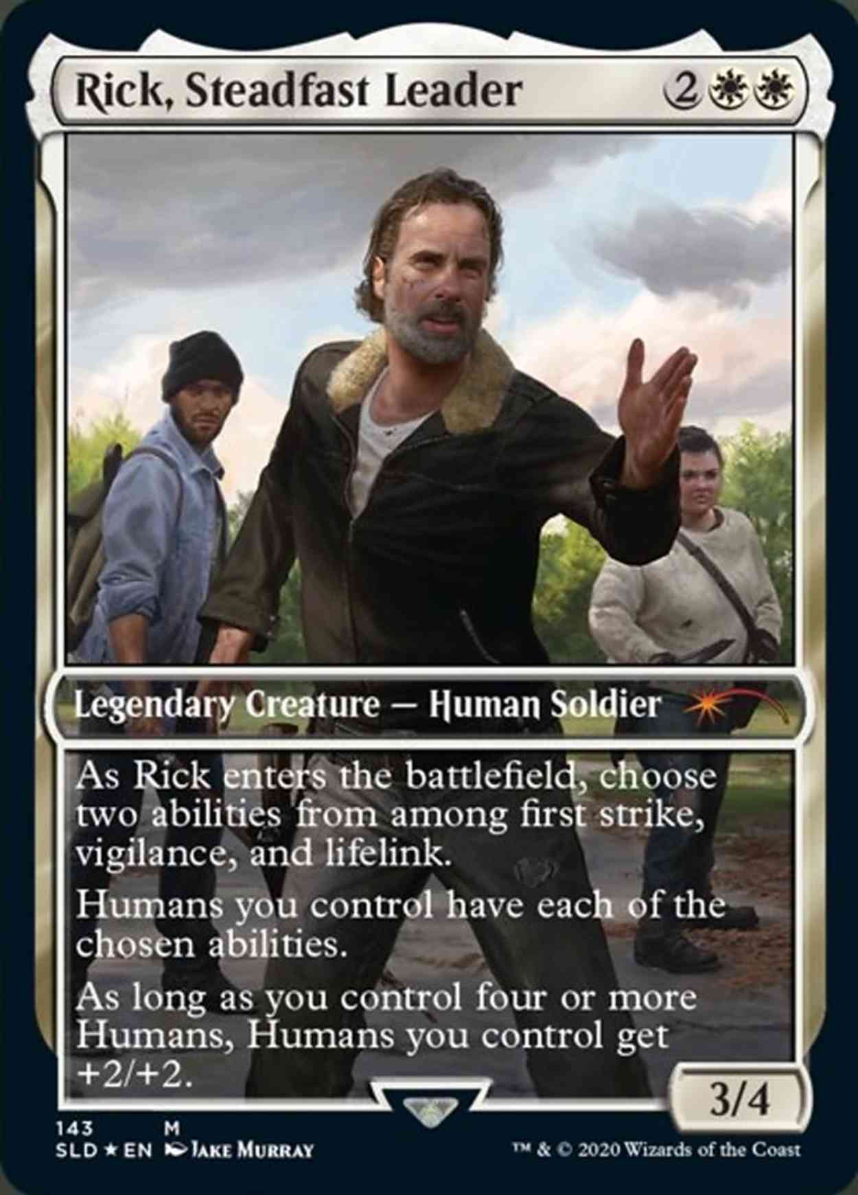 Rick, Steadfast Leader magic card front