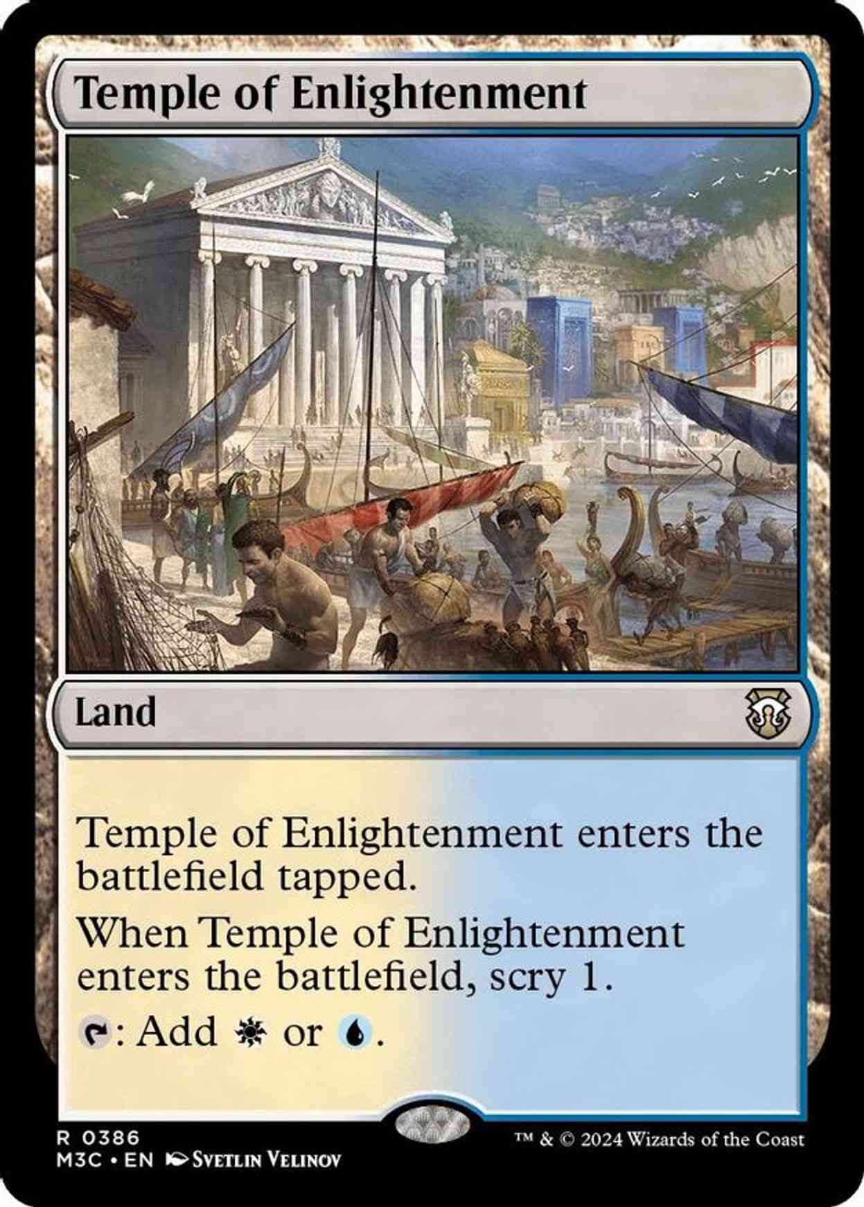 Temple of Enlightenment (Ripple Foil) magic card front