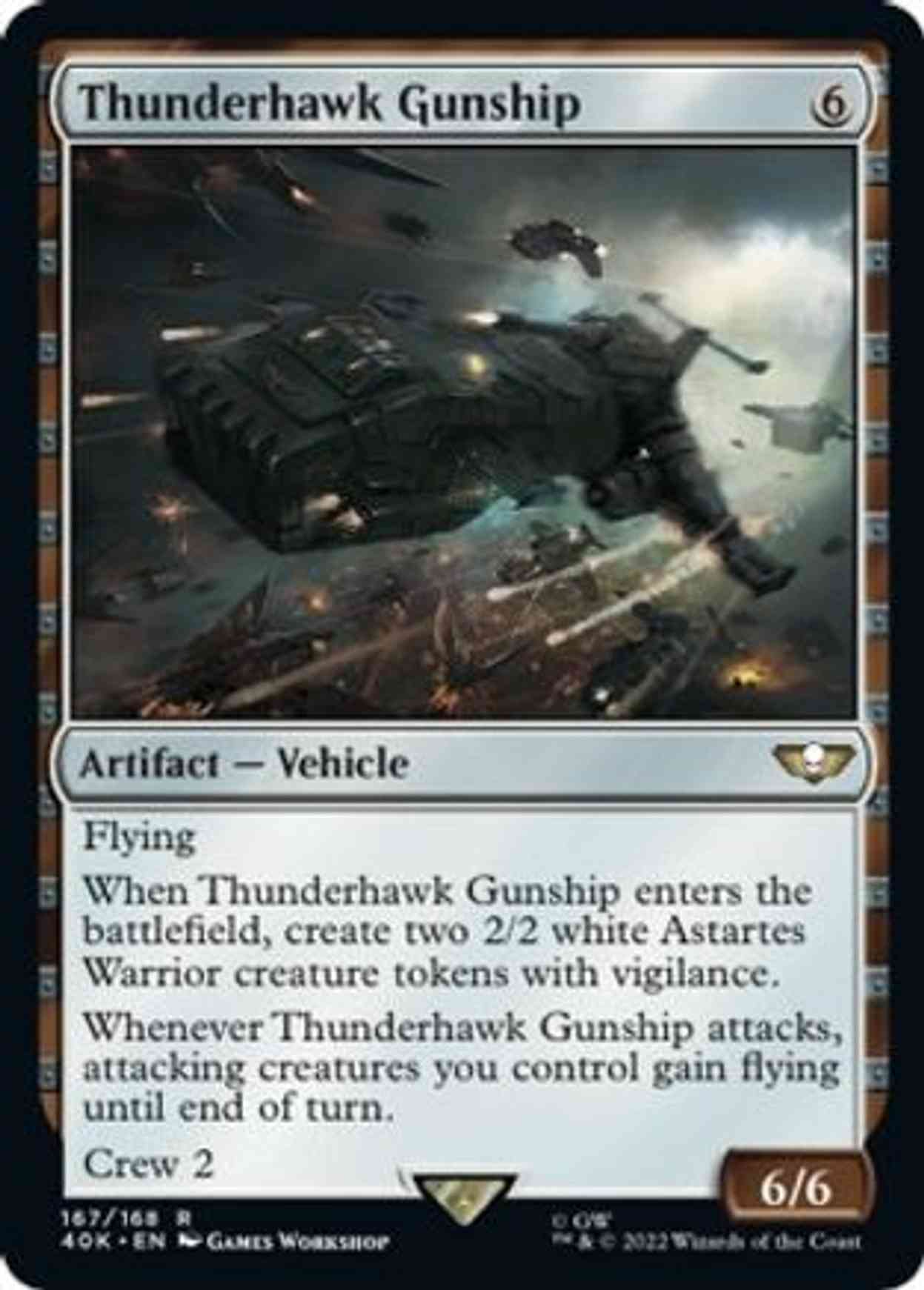 Thunderhawk Gunship (Surge Foil) magic card front