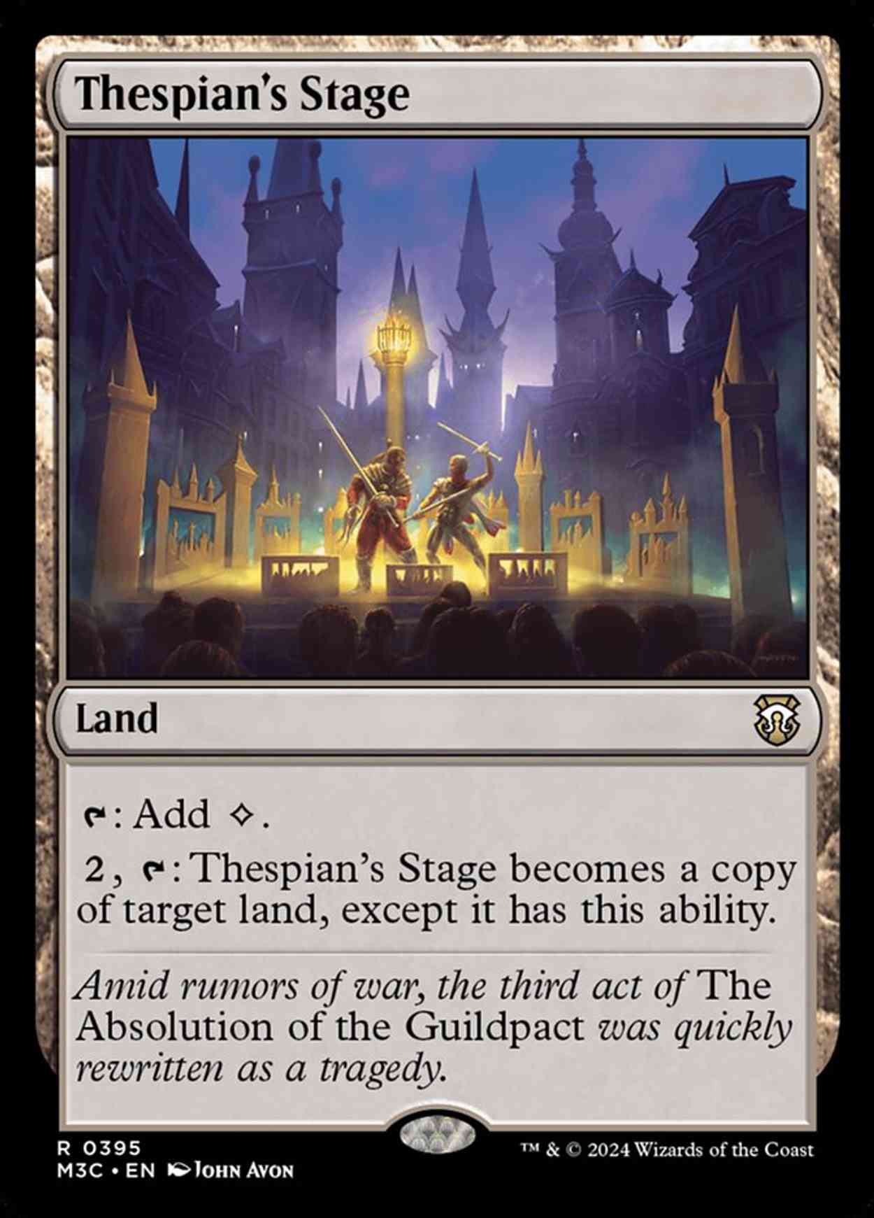 Thespian's Stage magic card front