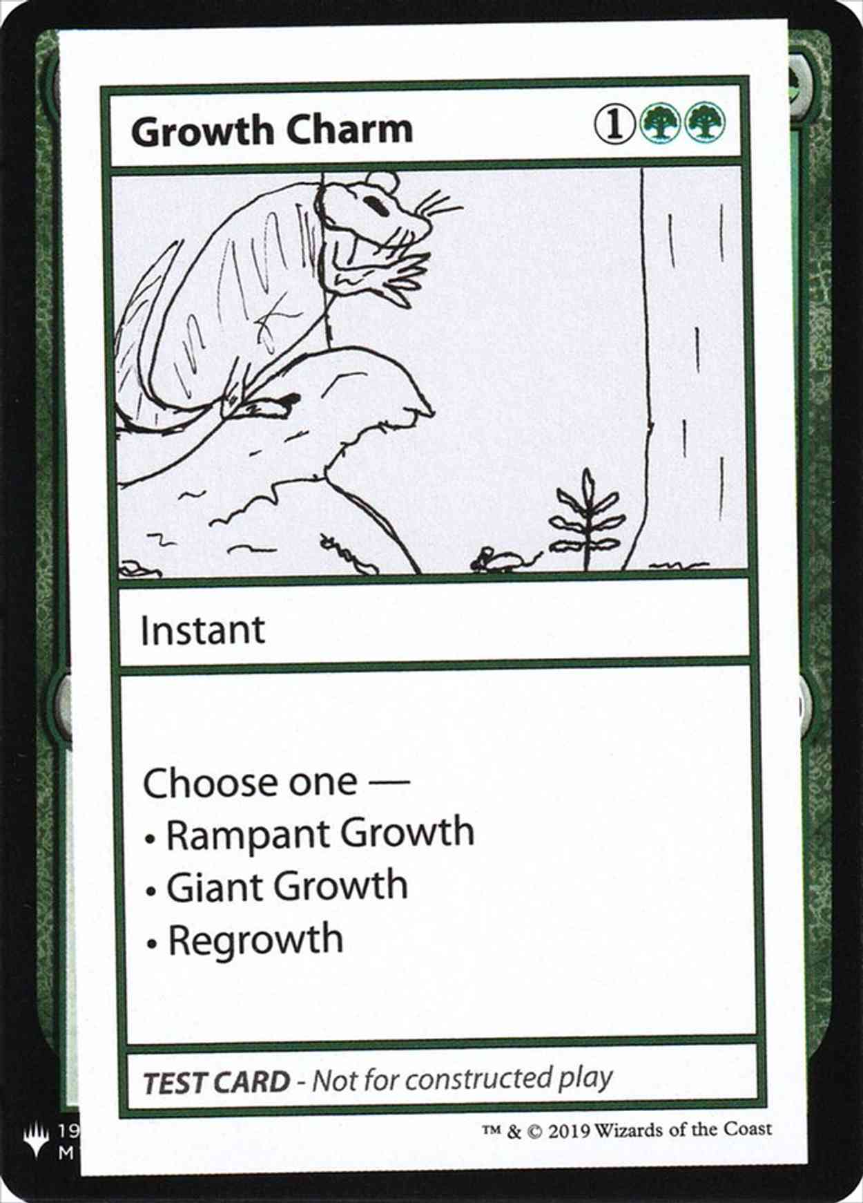 Growth Charm magic card front