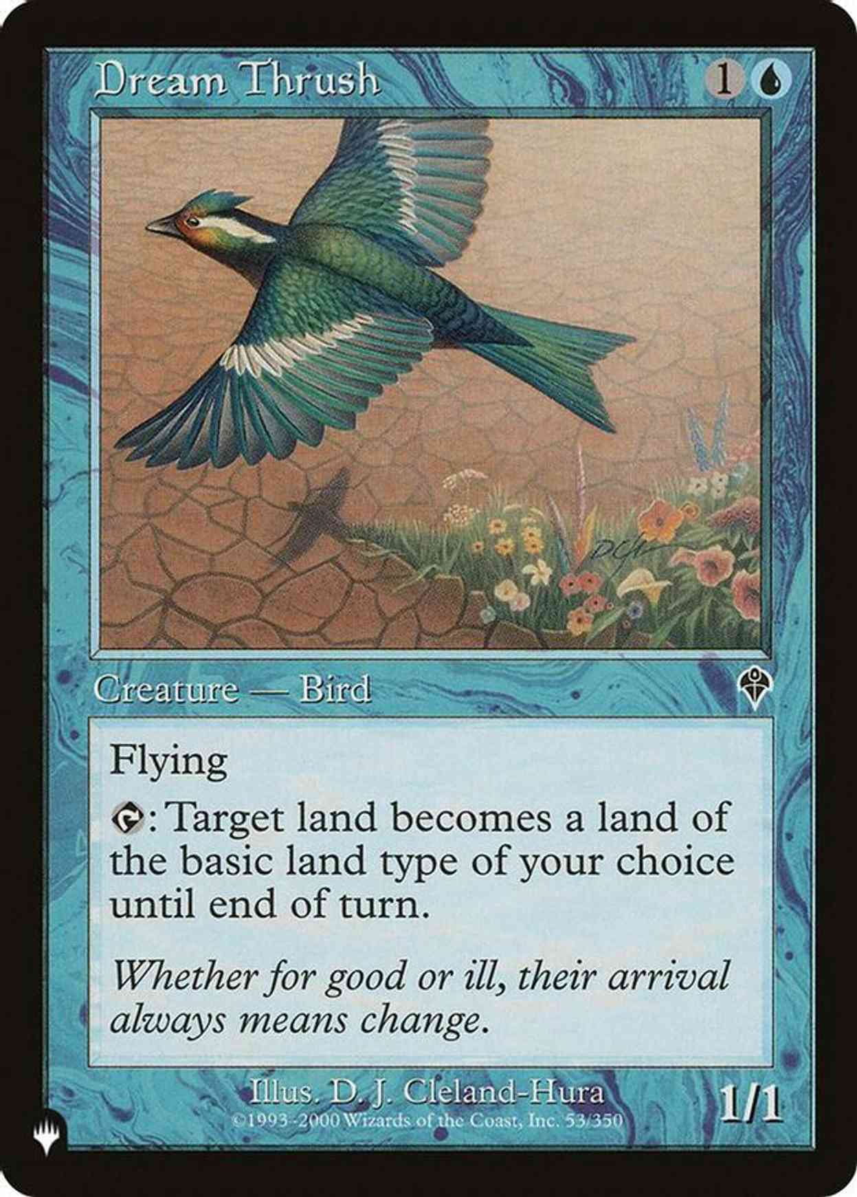 Dream Thrush magic card front