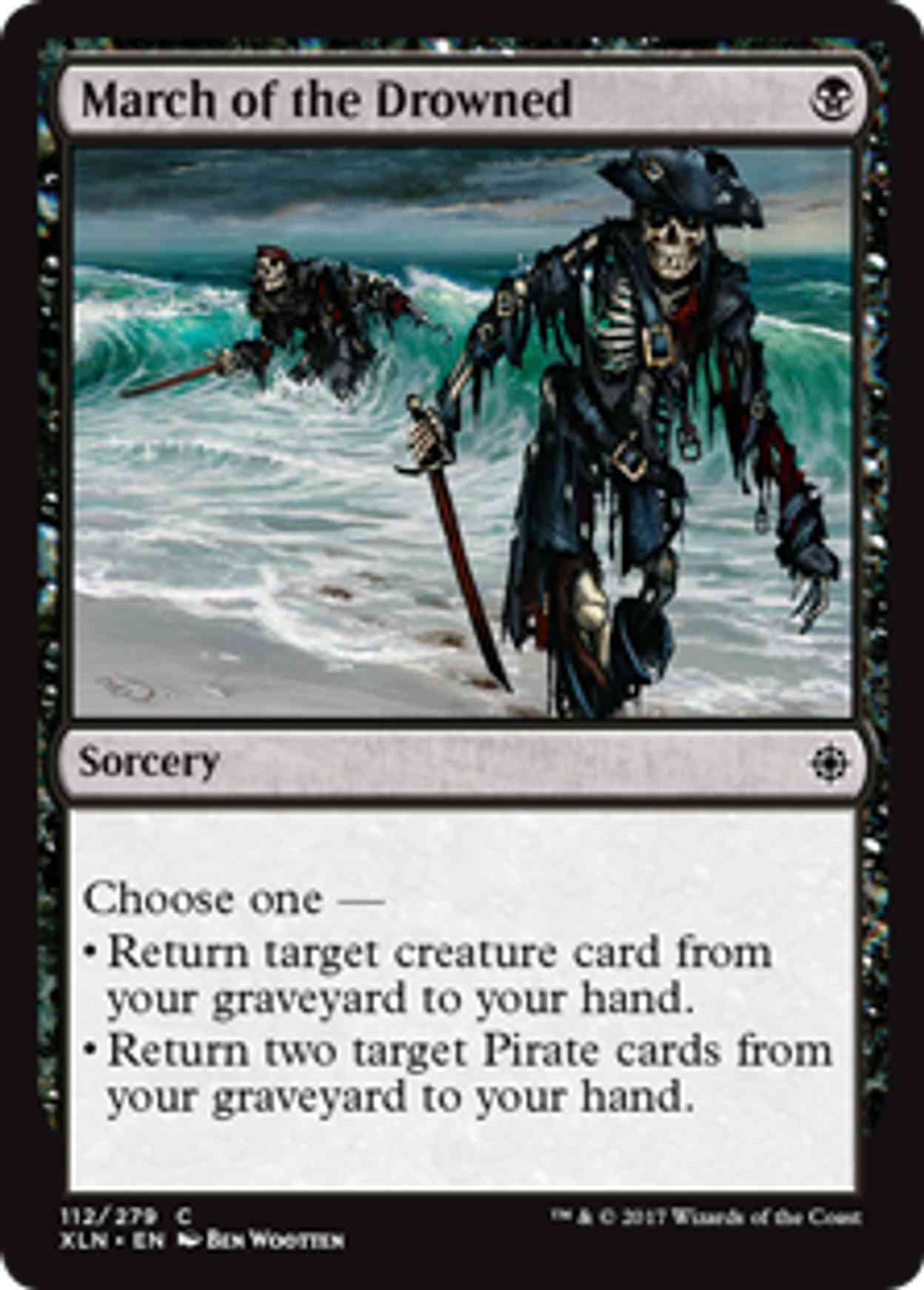 March of the Drowned magic card front
