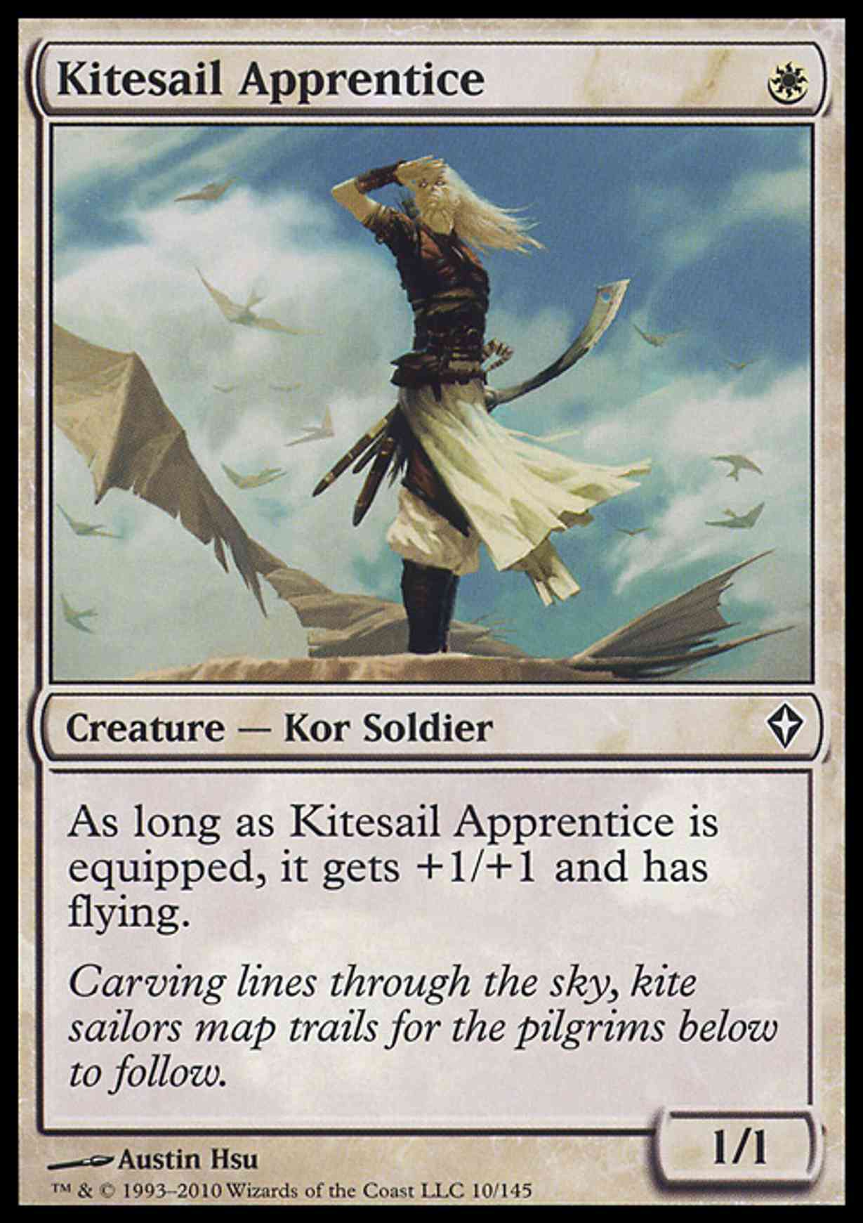 Kitesail Apprentice magic card front