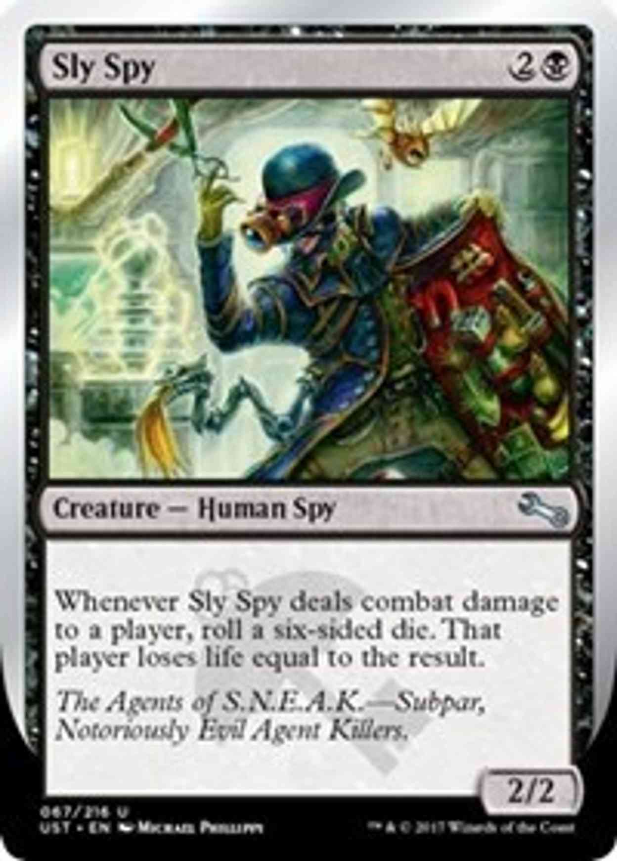 Sly Spy (F) magic card front