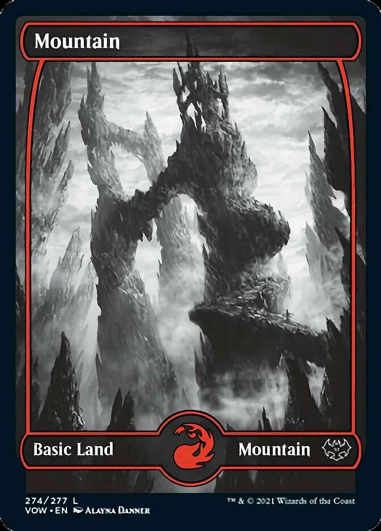 Mountain (274) magic card front