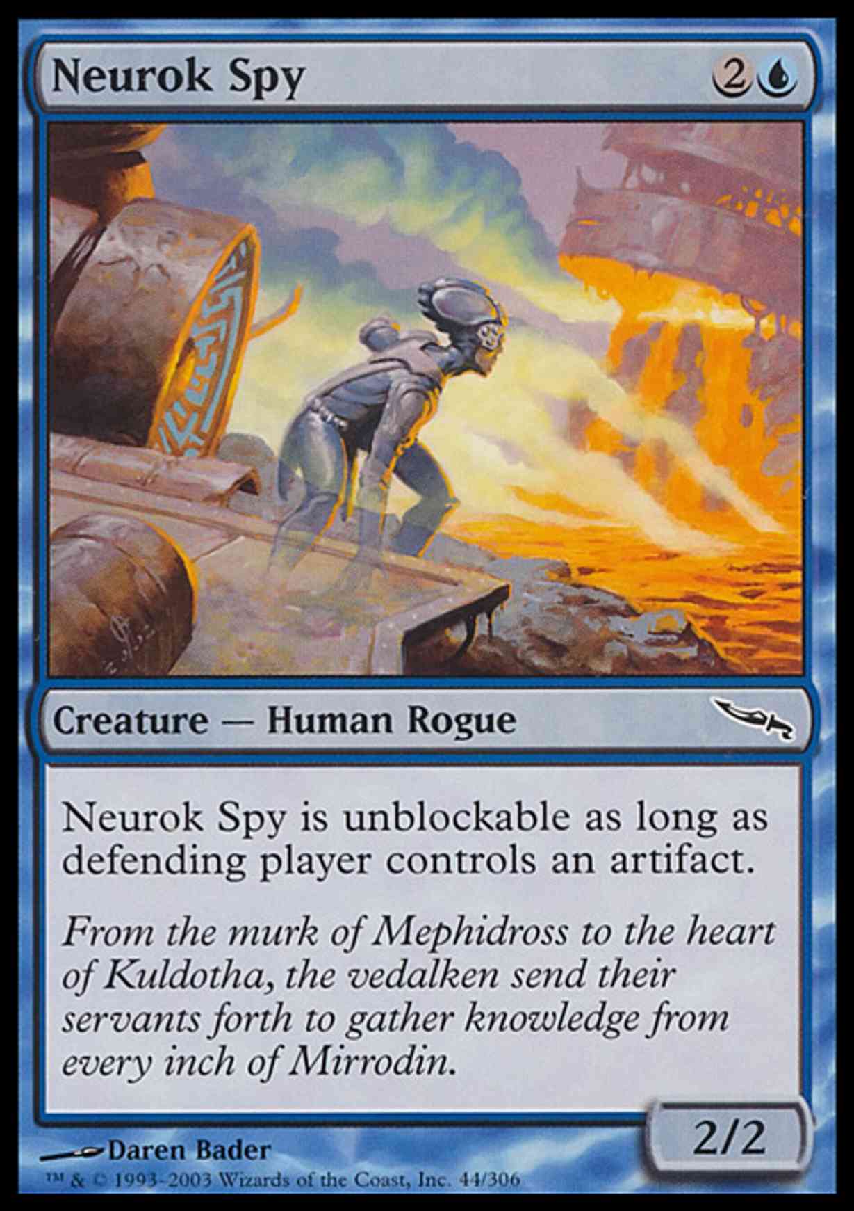 Neurok Spy magic card front