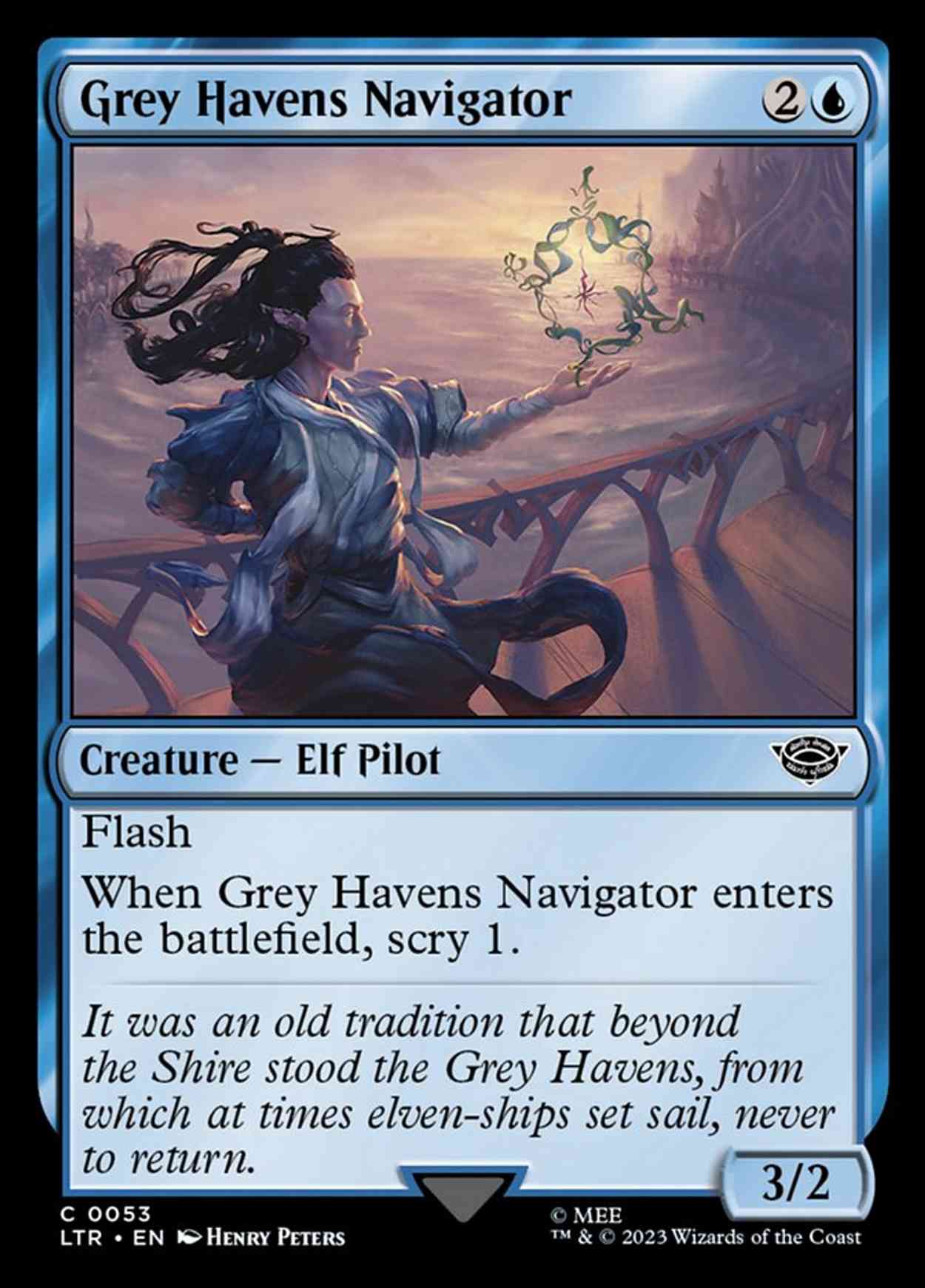 Grey Havens Navigator magic card front