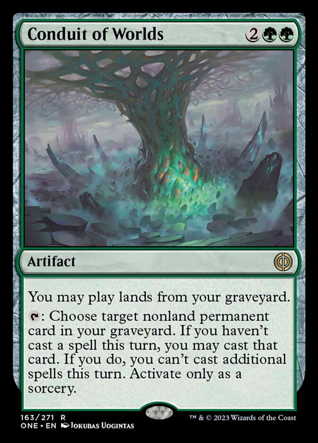 Conduit of Worlds magic card front