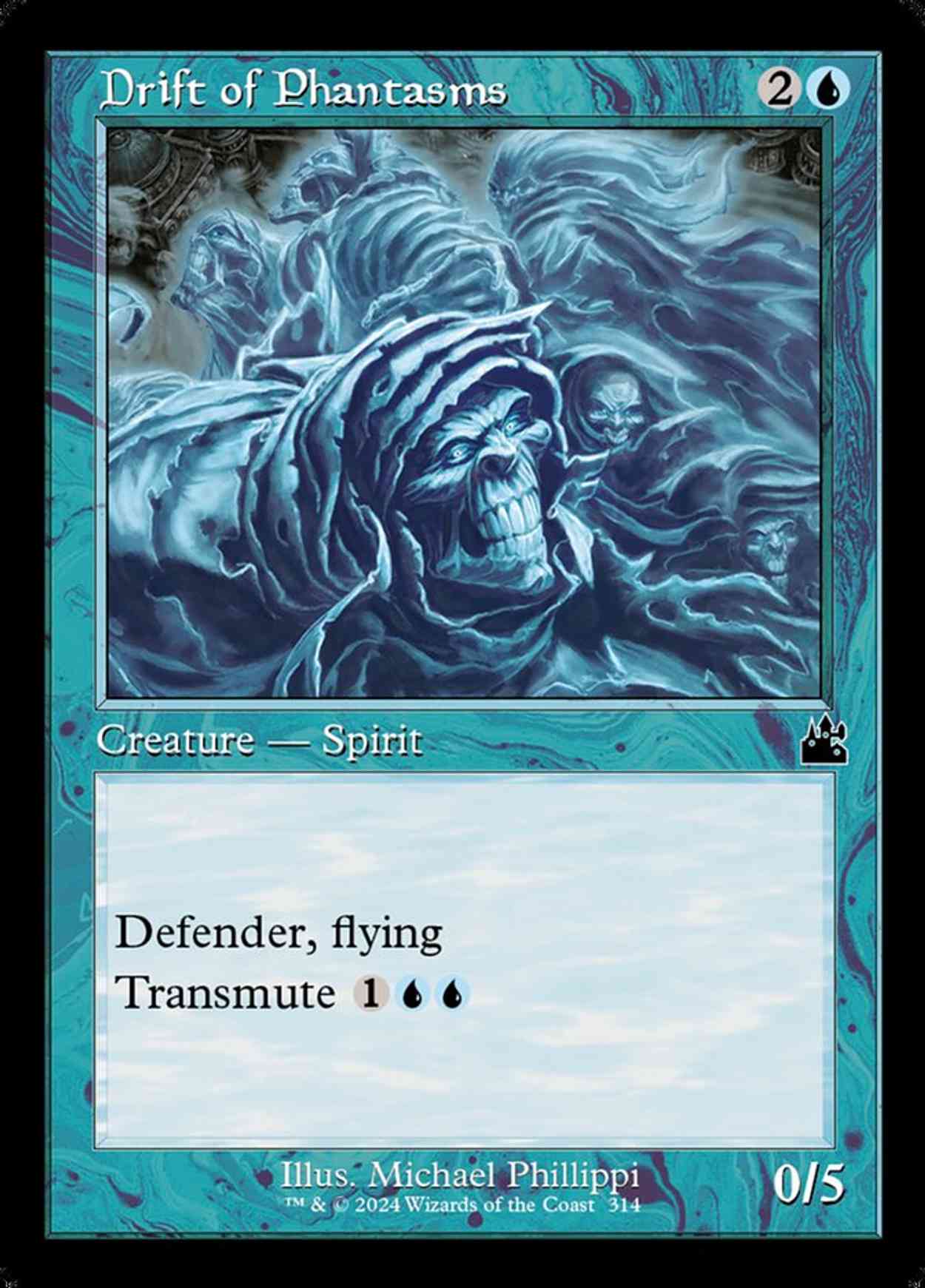 Drift of Phantasms (Retro Frame) magic card front