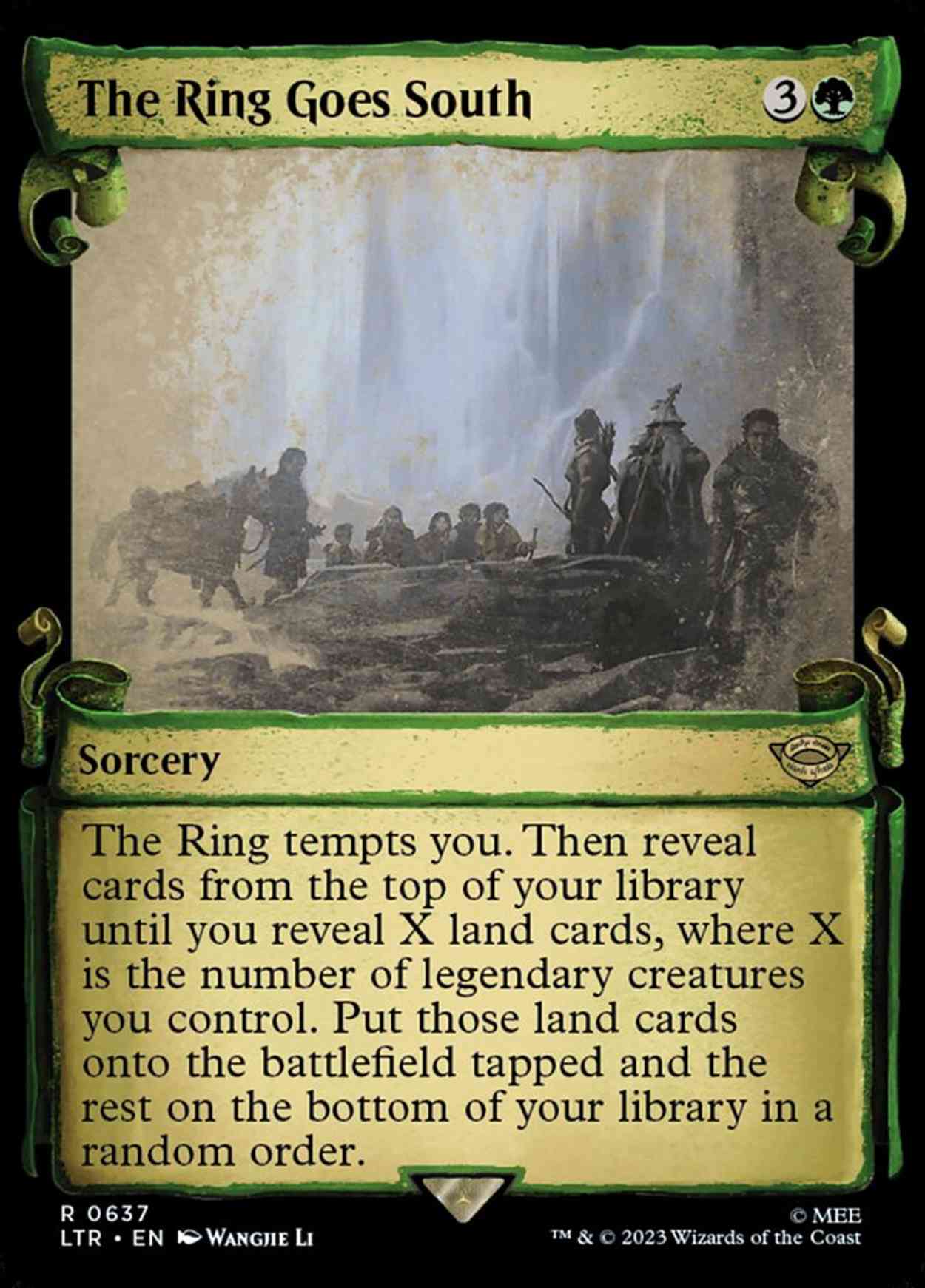 The Ring Goes South (Showcase Scrolls) magic card front