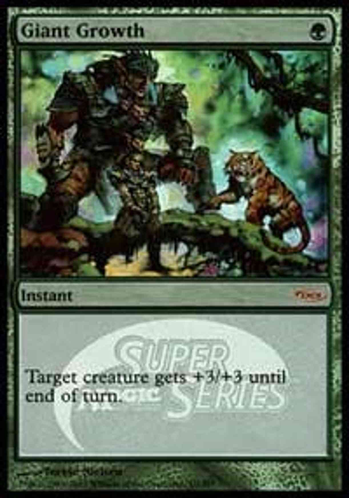 Giant Growth (Super Series) magic card front