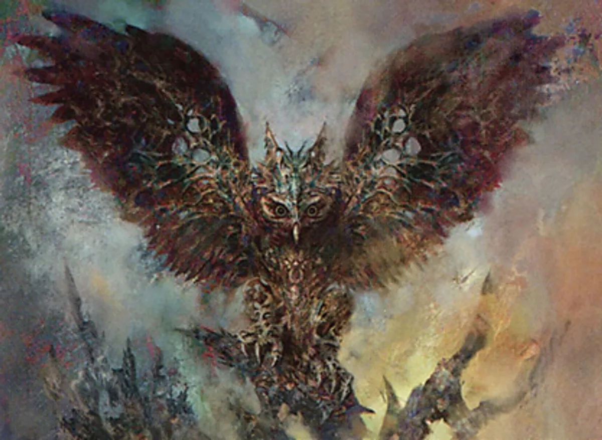 【プレイマット】Baleful MTG Strix