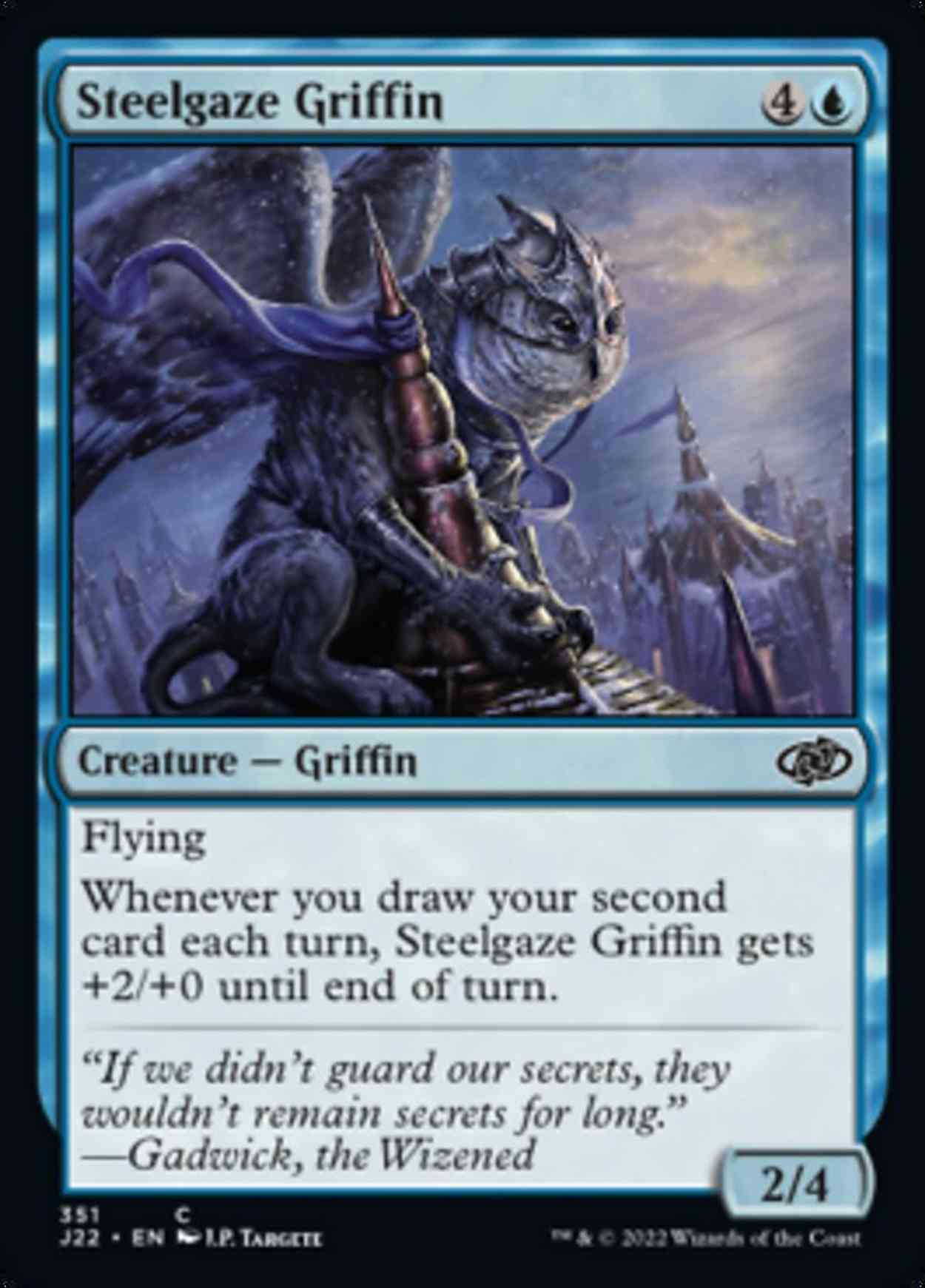 Steelgaze Griffin magic card front