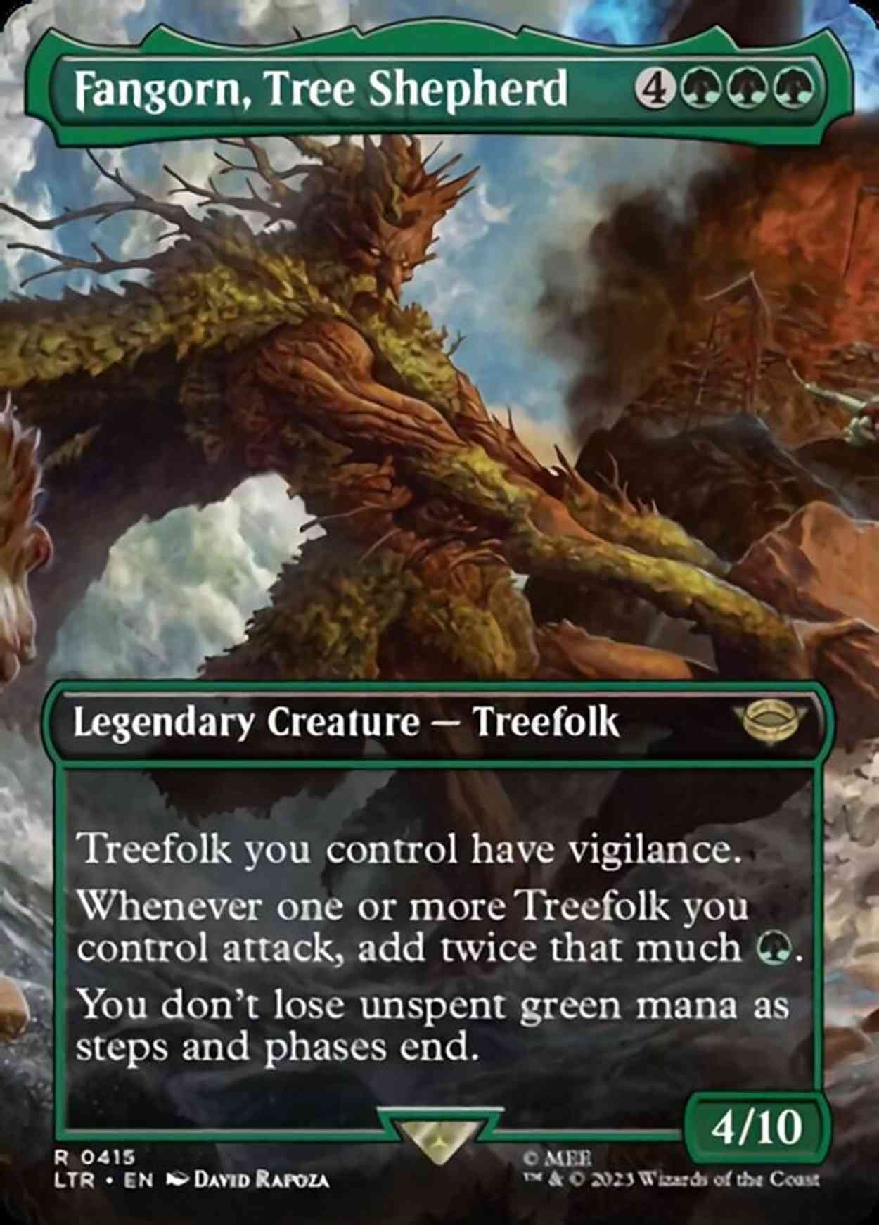 Fangorn, Tree Shepherd (Borderless) magic card front