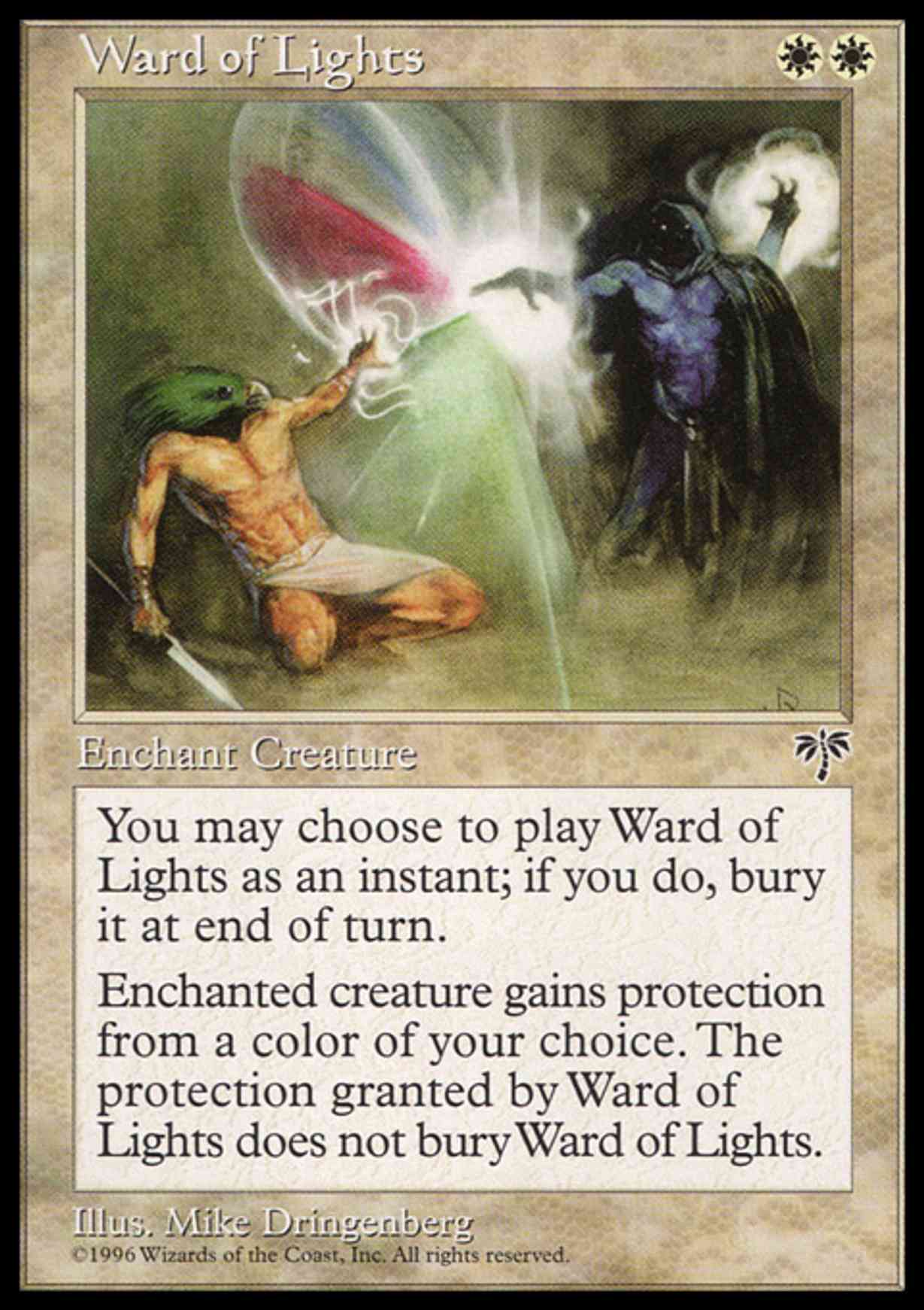 Ward of Lights magic card front