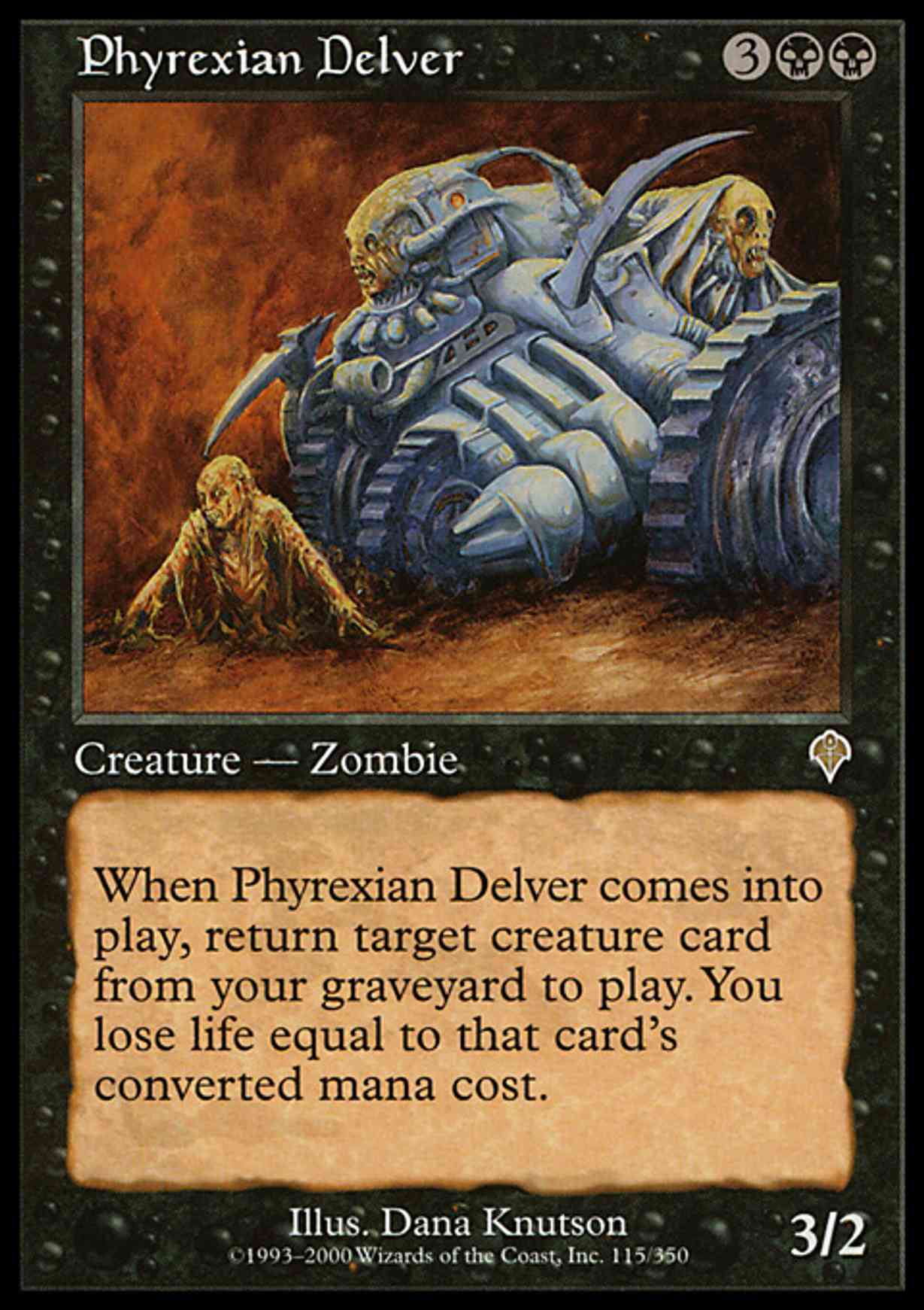 Phyrexian Delver magic card front