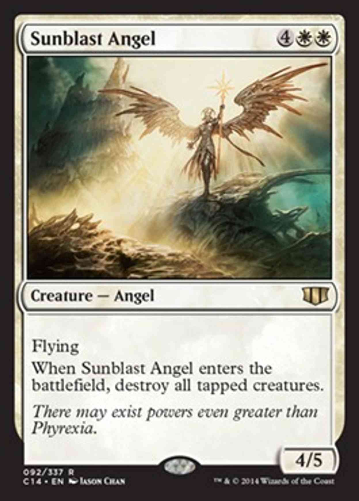 Sunblast Angel magic card front
