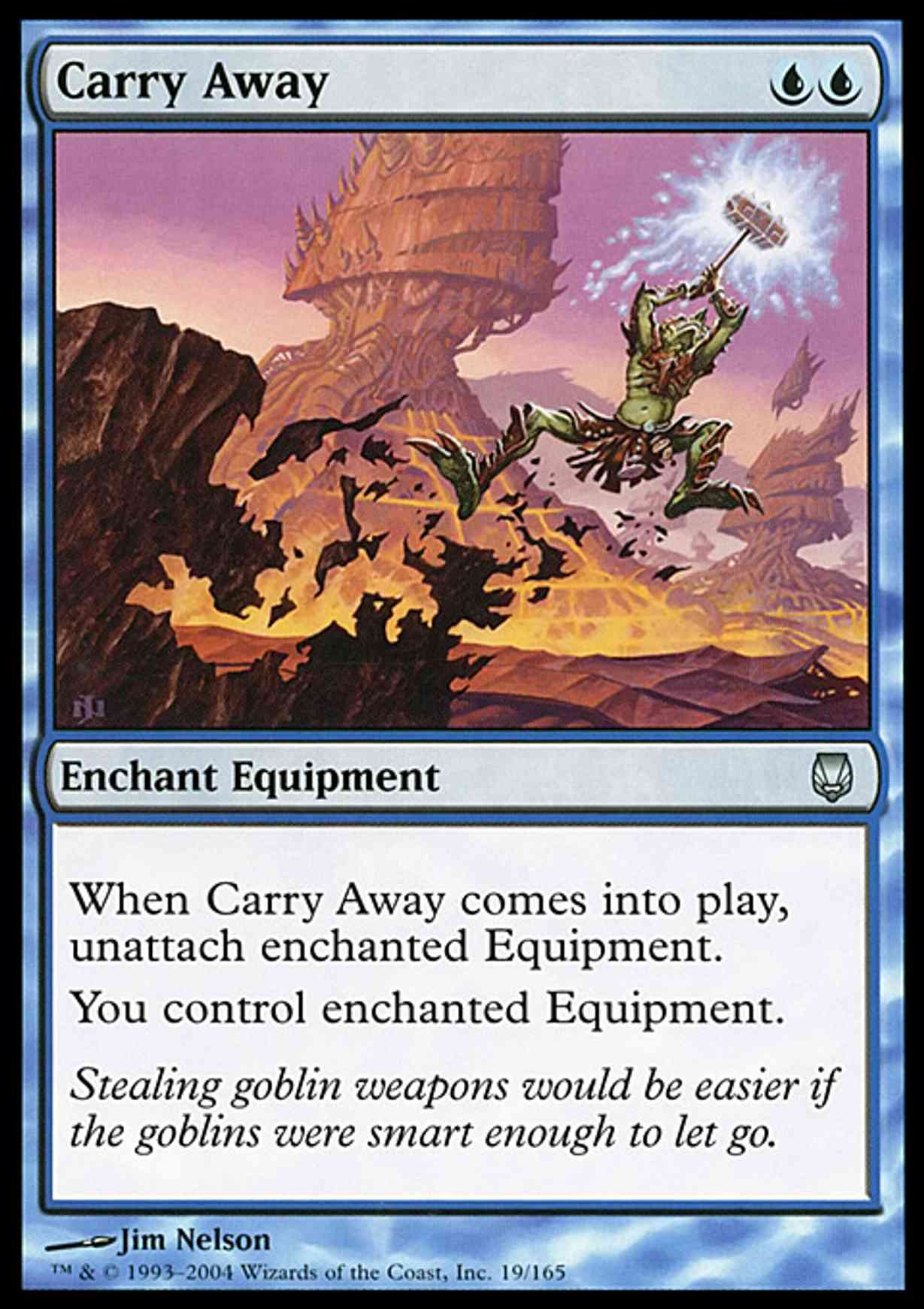 Carry Away magic card front