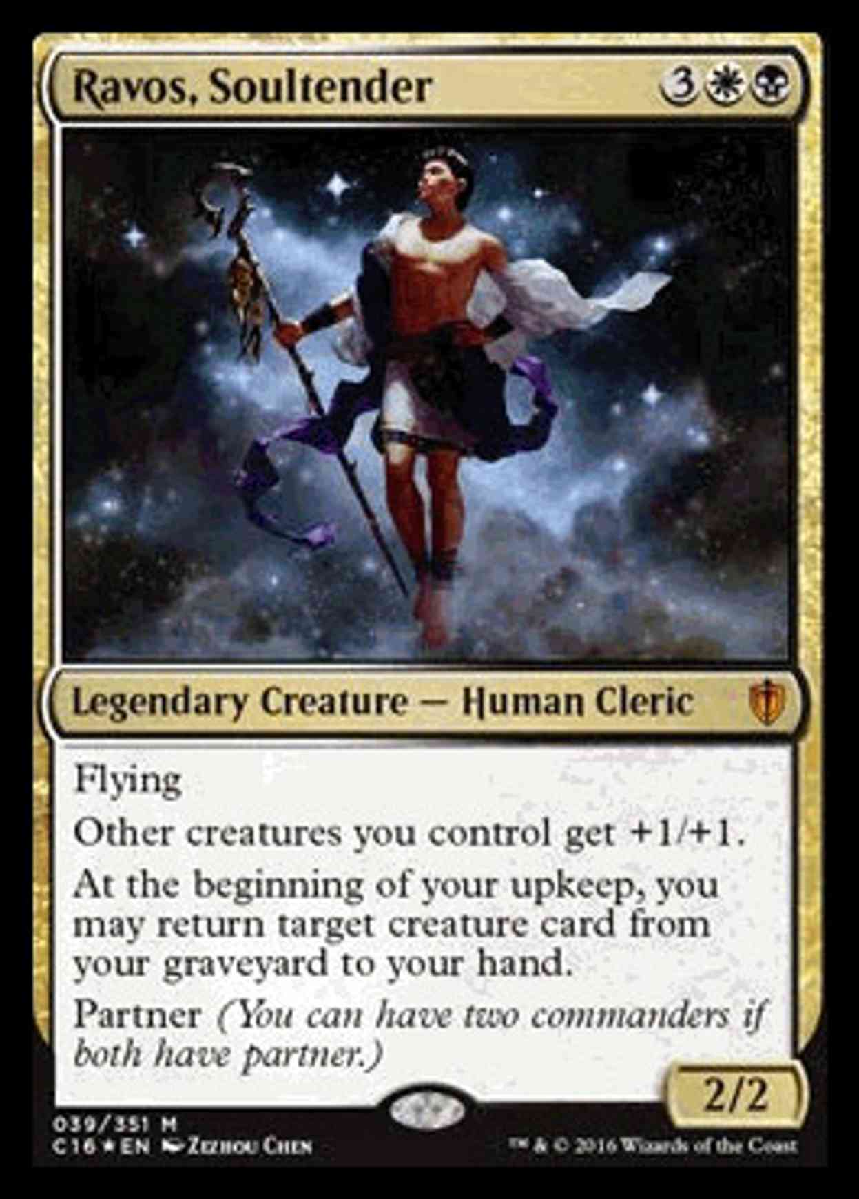 Ravos, Soultender magic card front
