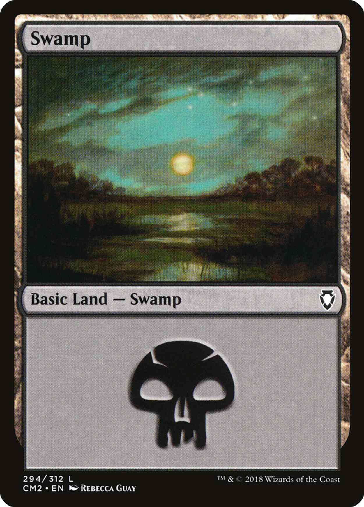 Swamp (294) magic card front