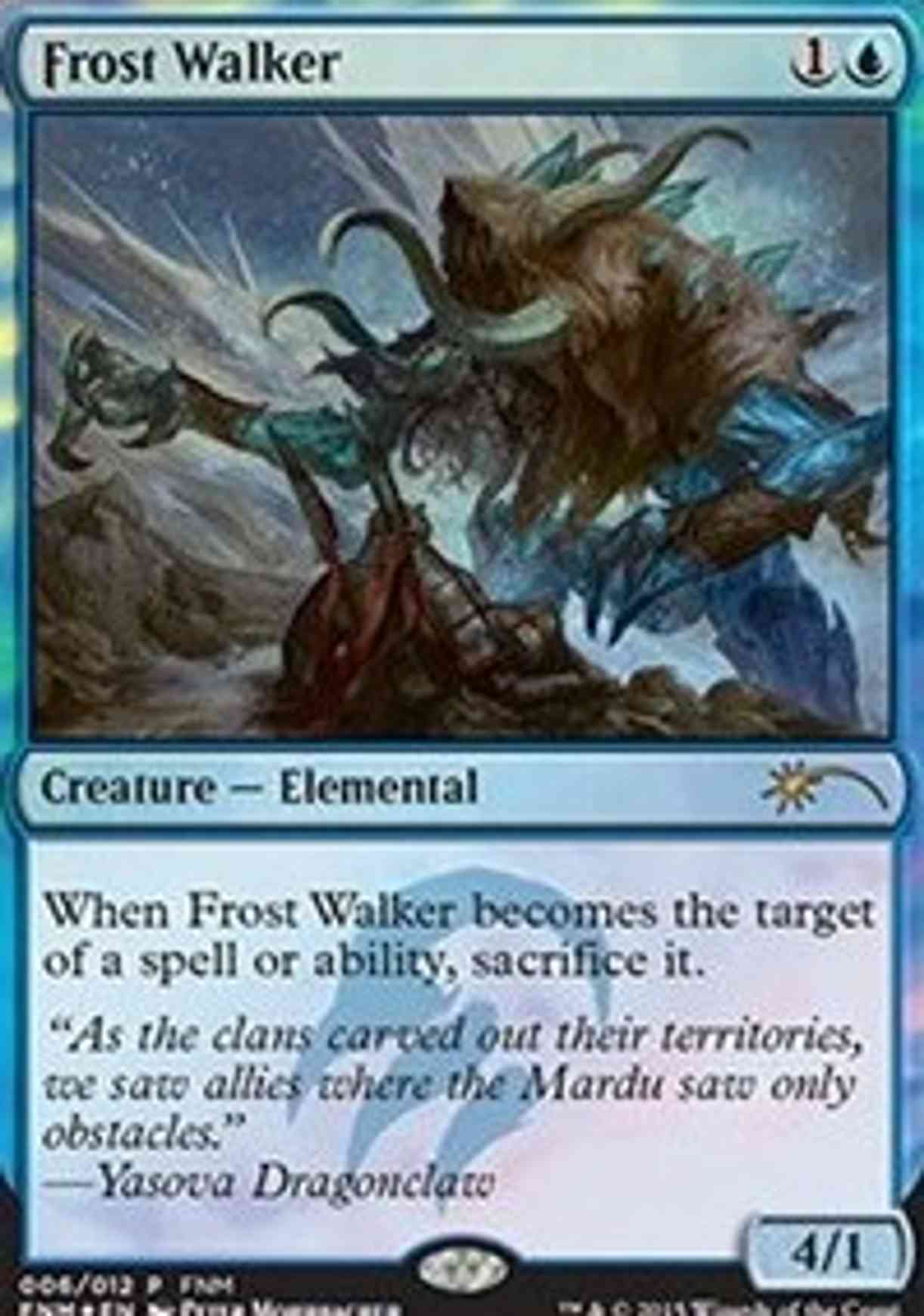 Frost Walker magic card front