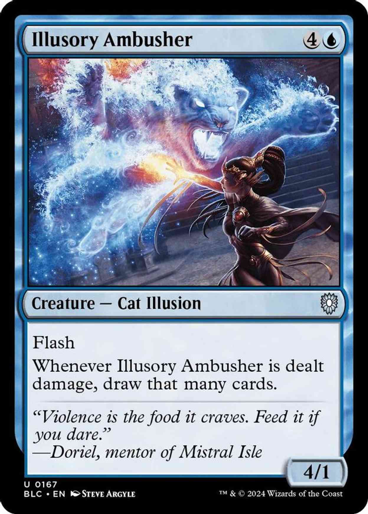 Illusory Ambusher magic card front