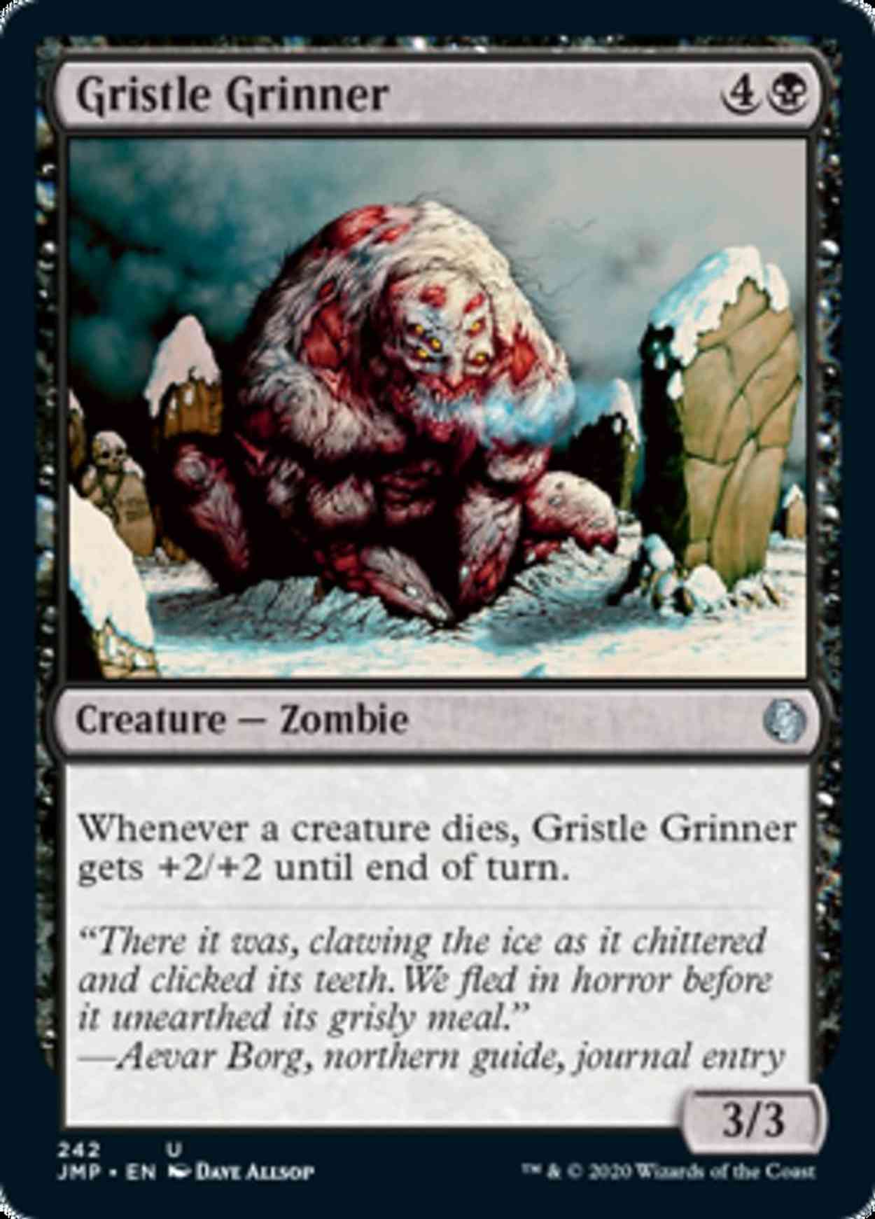 Gristle Grinner magic card front