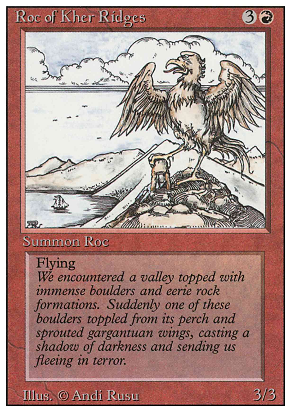 Roc of Kher Ridges magic card front