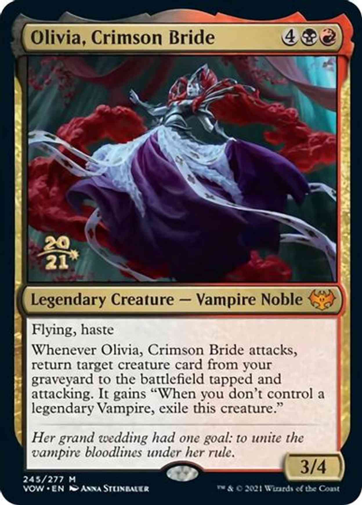 Olivia, Crimson Bride magic card front