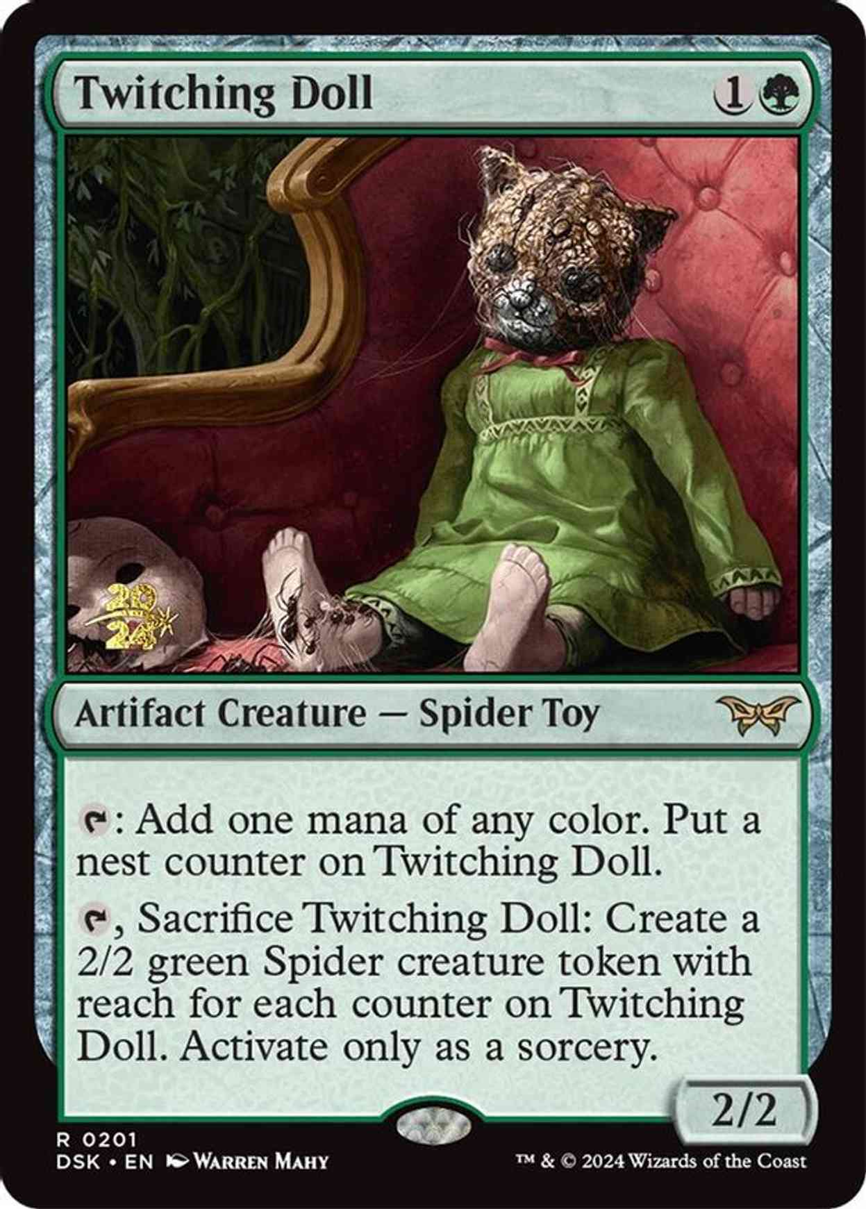 Twitching Doll magic card front