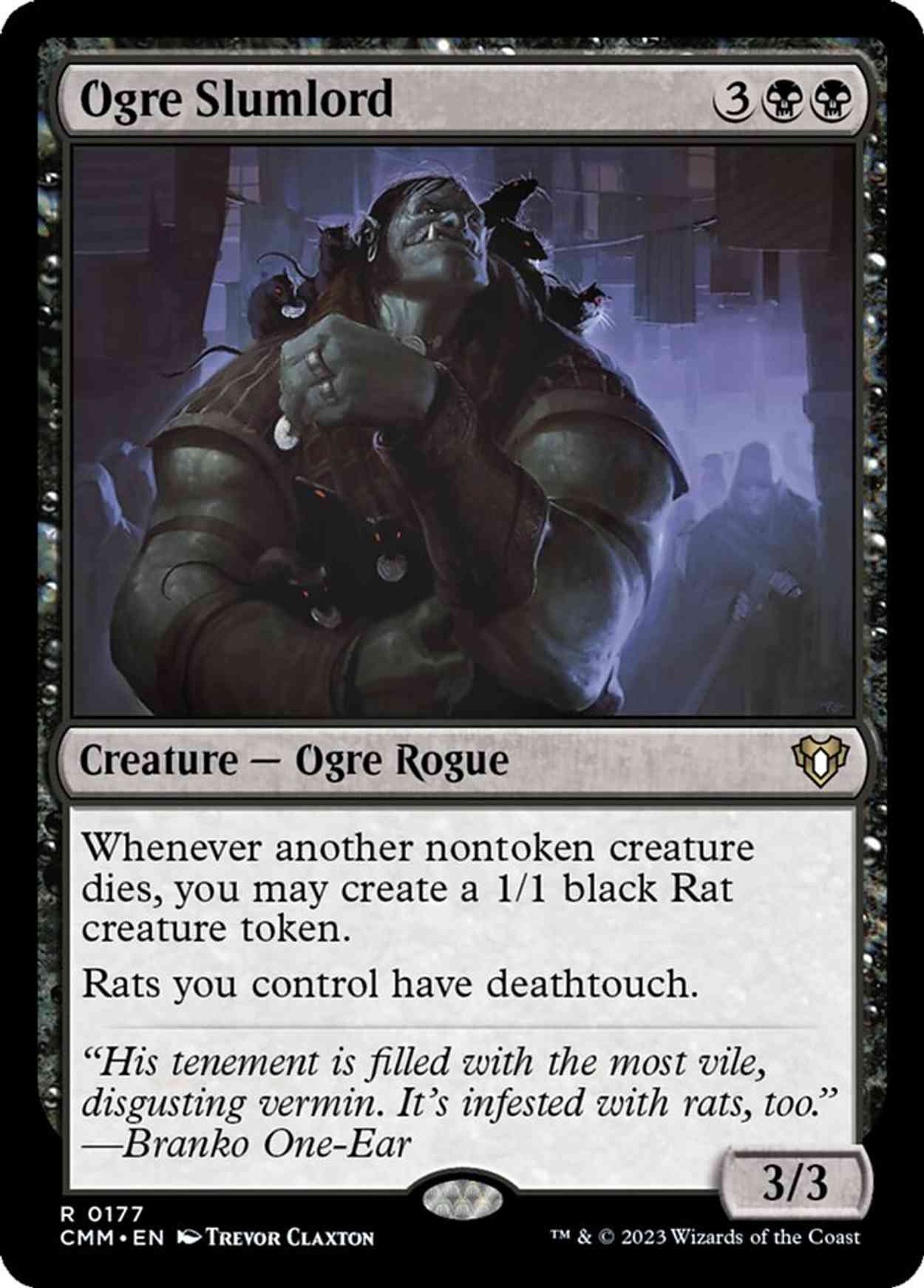 Ogre Slumlord Price from mtg Commander Masters