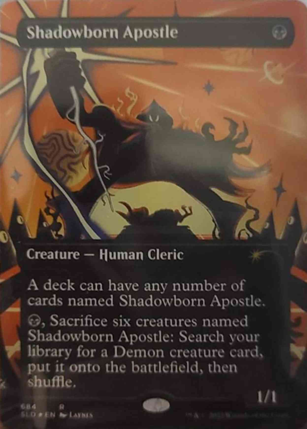 Shadowborn Apostle (684) magic card front