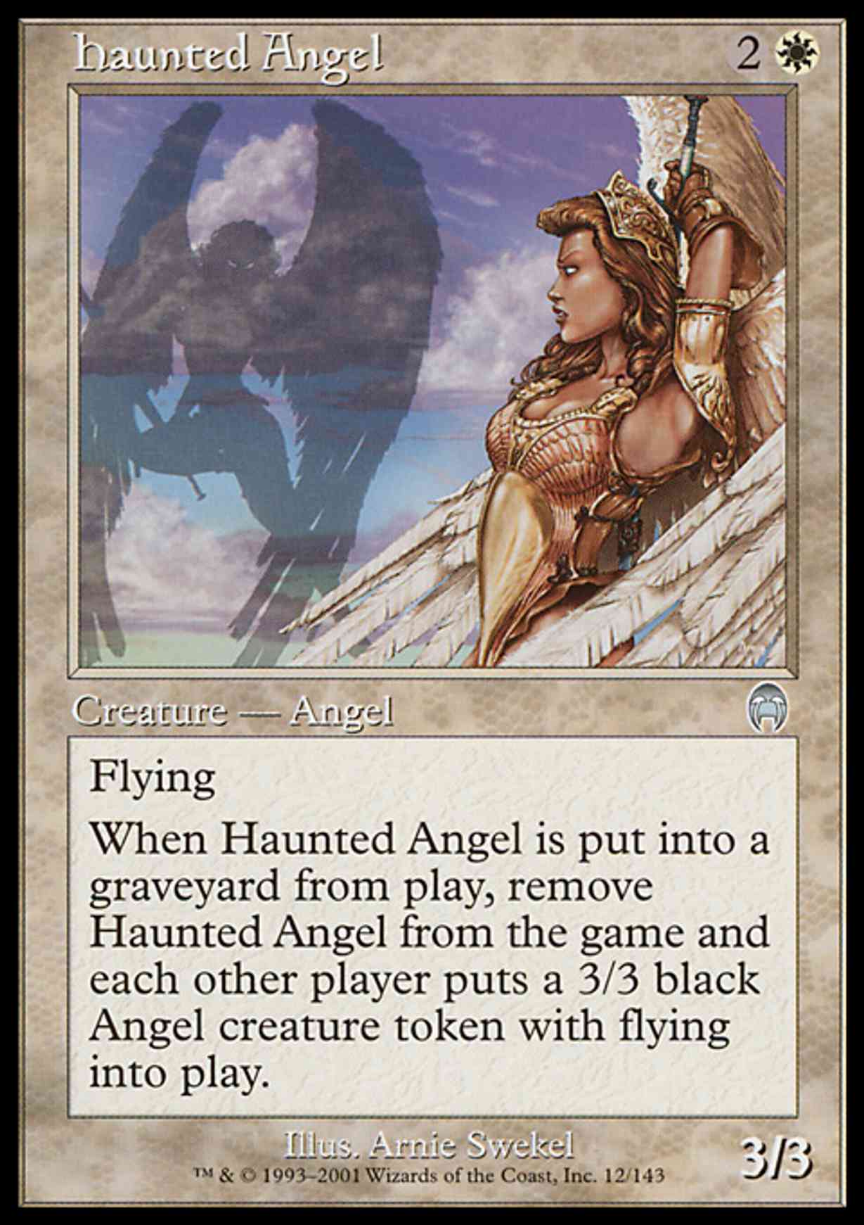 Haunted Angel magic card front
