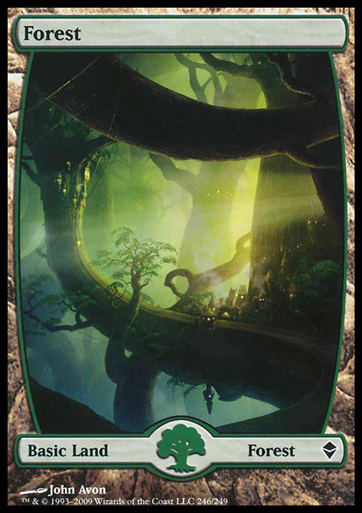 Forest (246) - Full Art magic card front