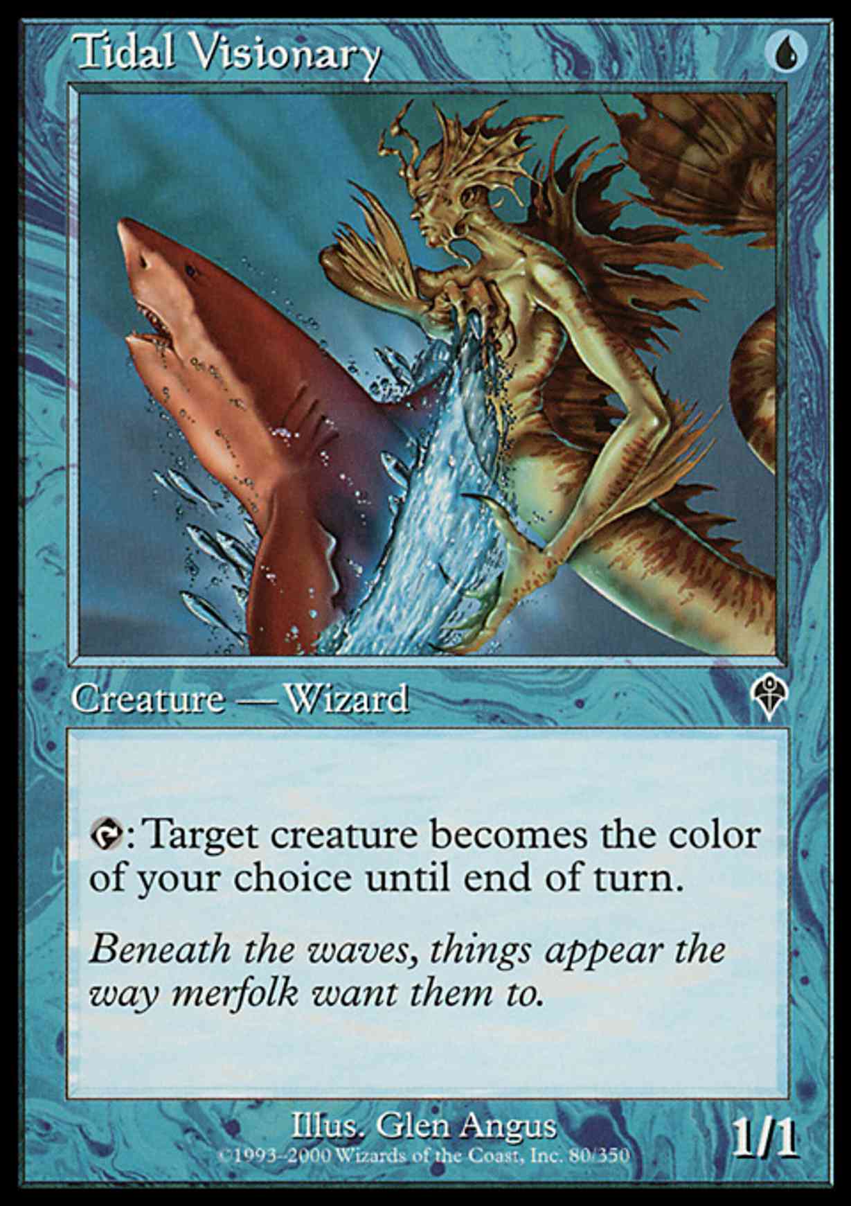 Tidal Visionary magic card front