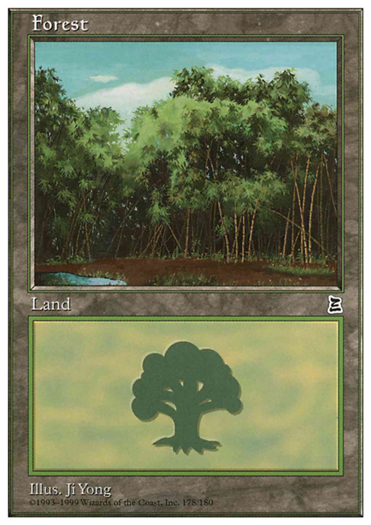 Forest (178) magic card front