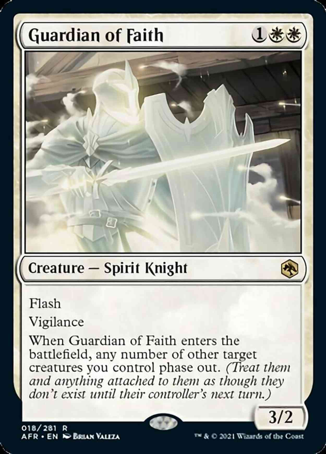 Guardian of Faith magic card front