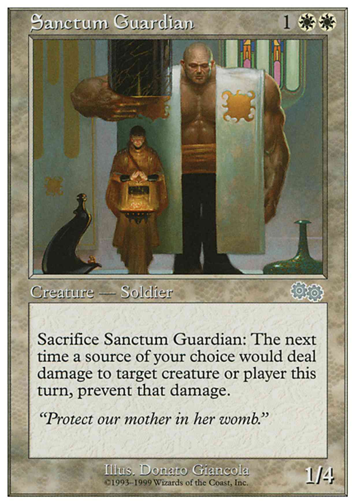 Sanctum Guardian magic card front