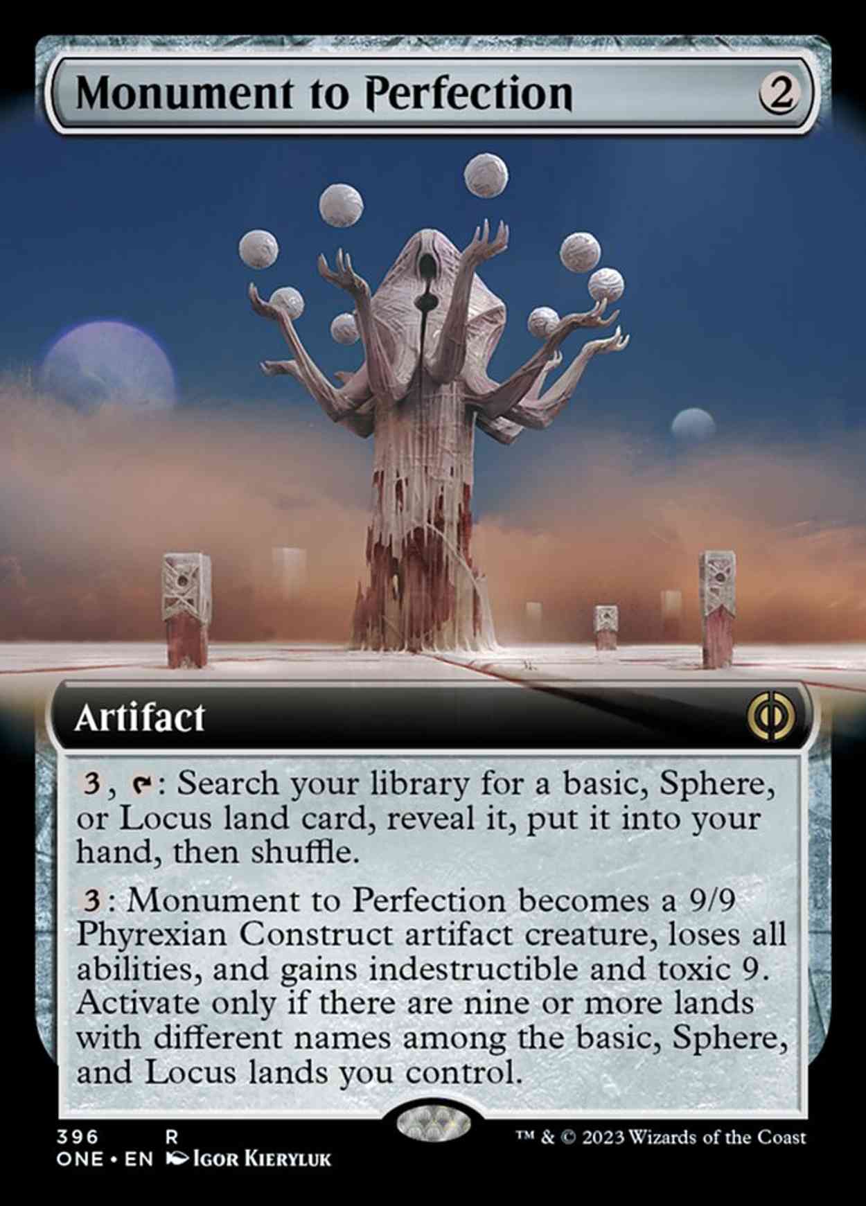 Monument to Perfection (Extended Art) magic card front