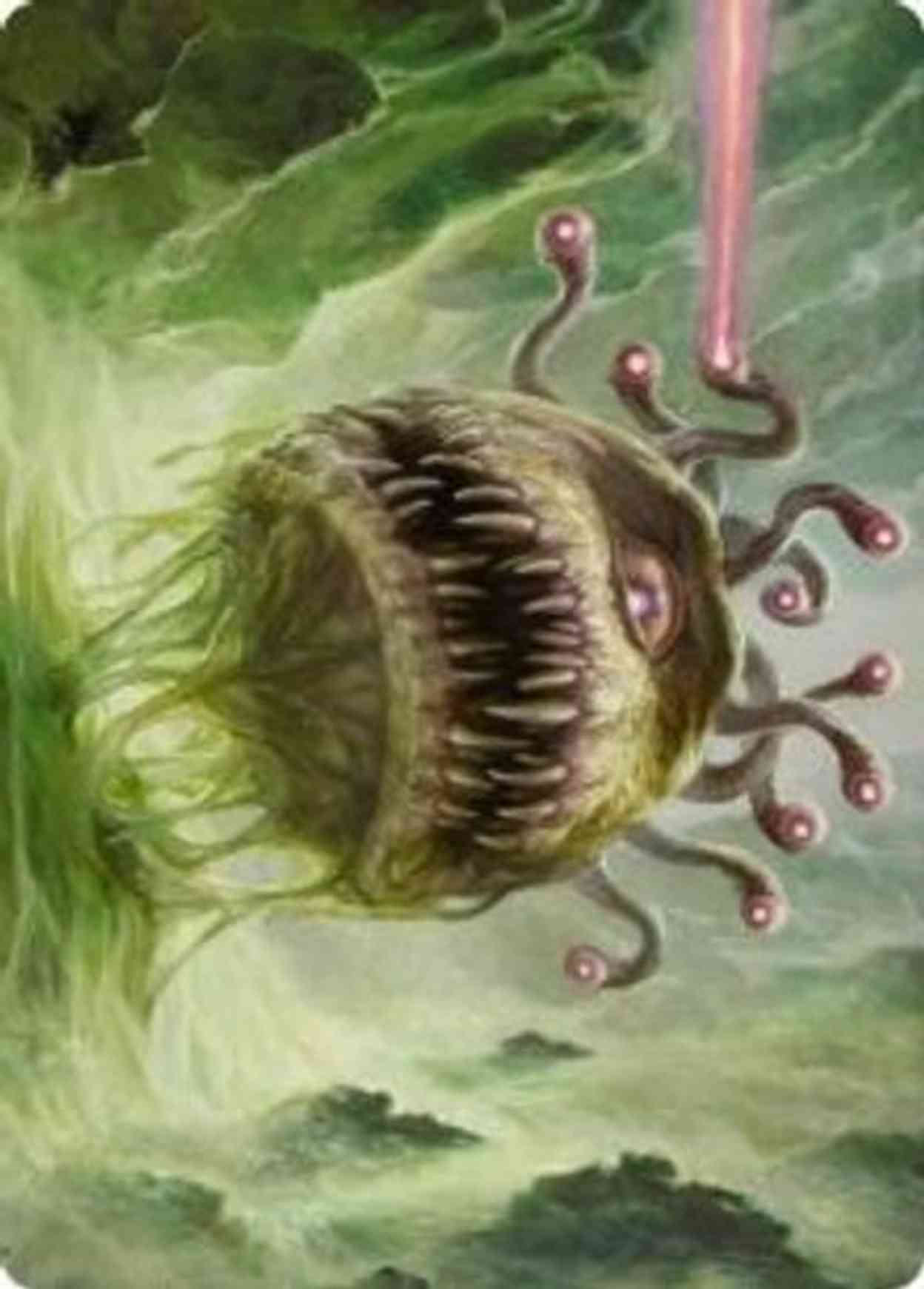 Beholder Art Card Price from mtg Adventures in the Forgotten Realms Art ...