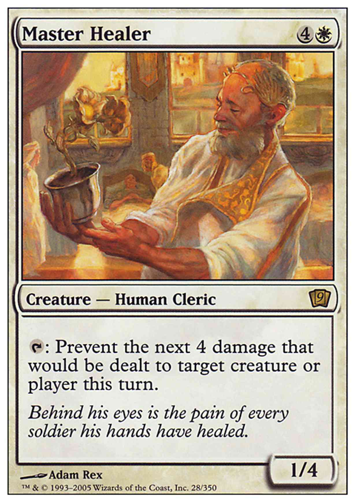 Master Healer magic card front