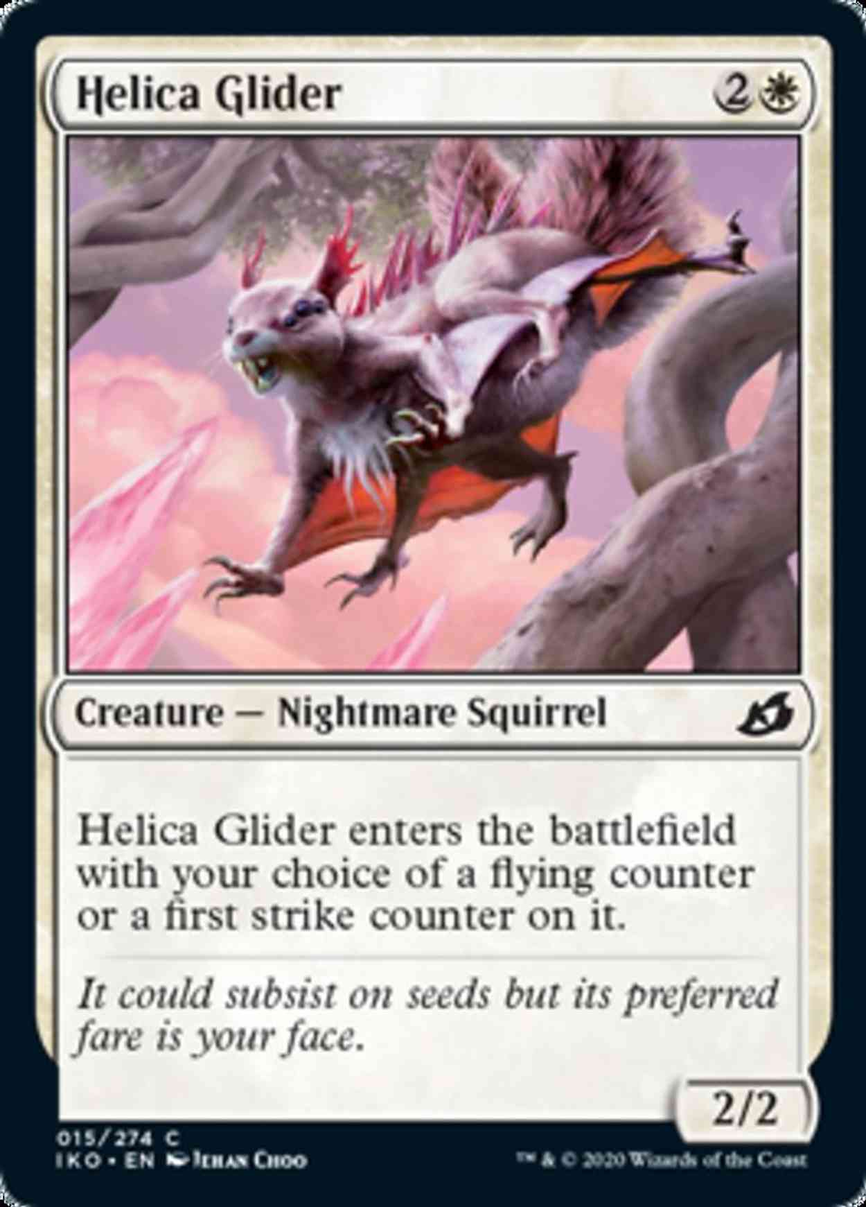 Helica Glider magic card front