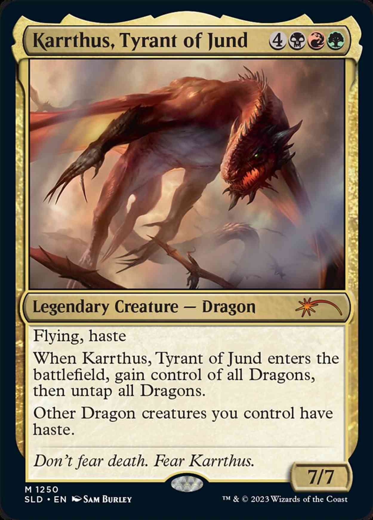 Karrthus, Tyrant of Jund magic card front