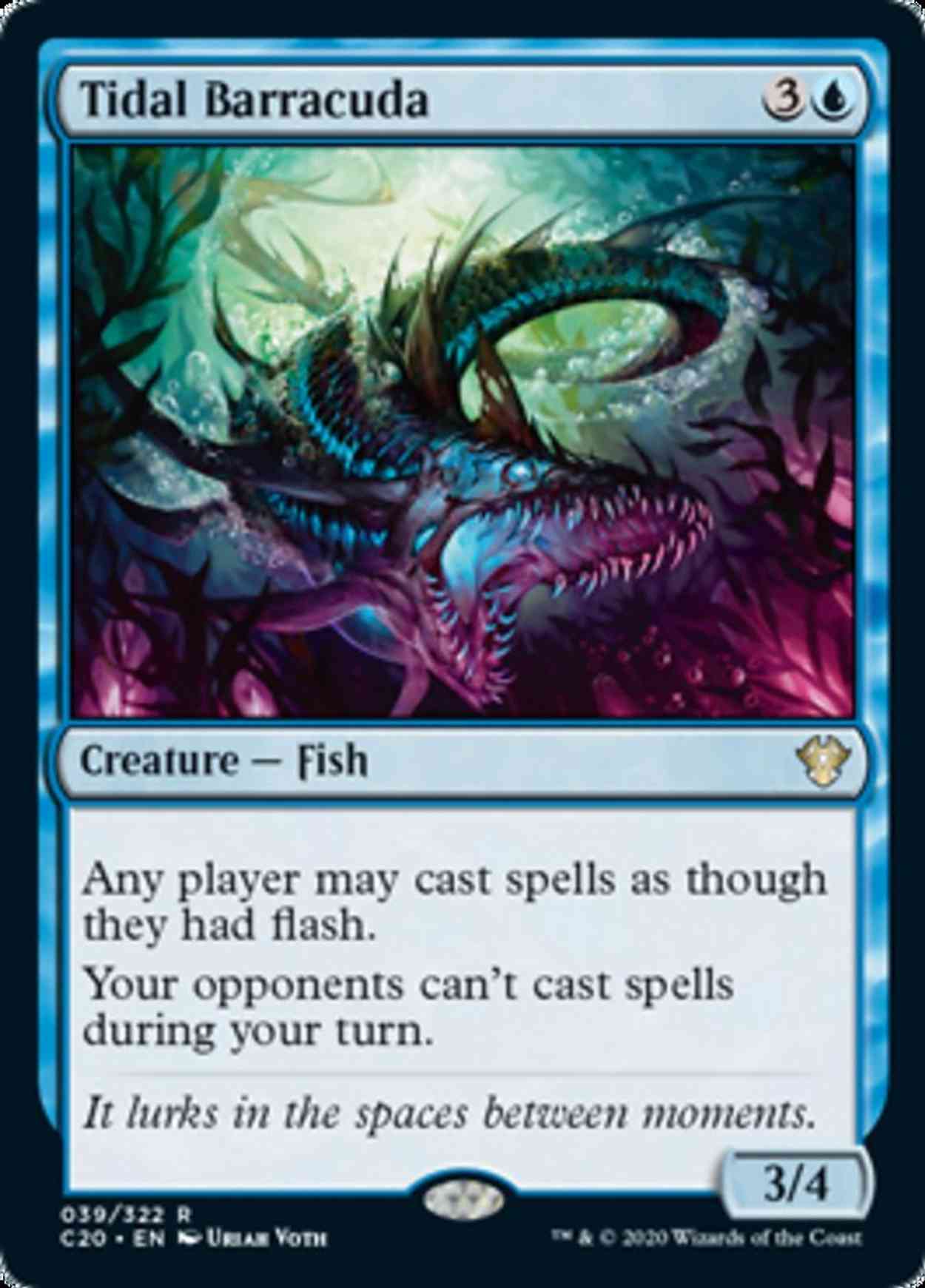 Tidal Barracuda magic card front