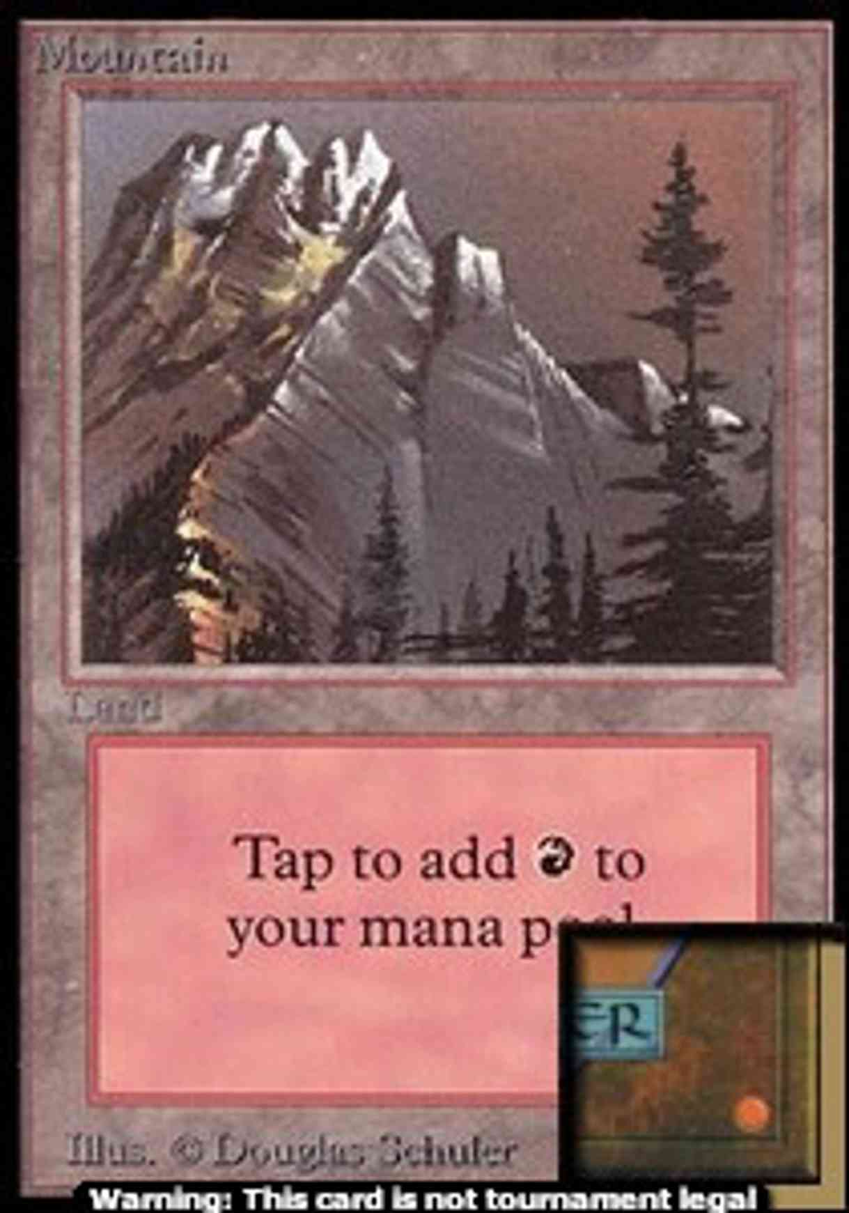 Mountain (A) (CE) magic card front
