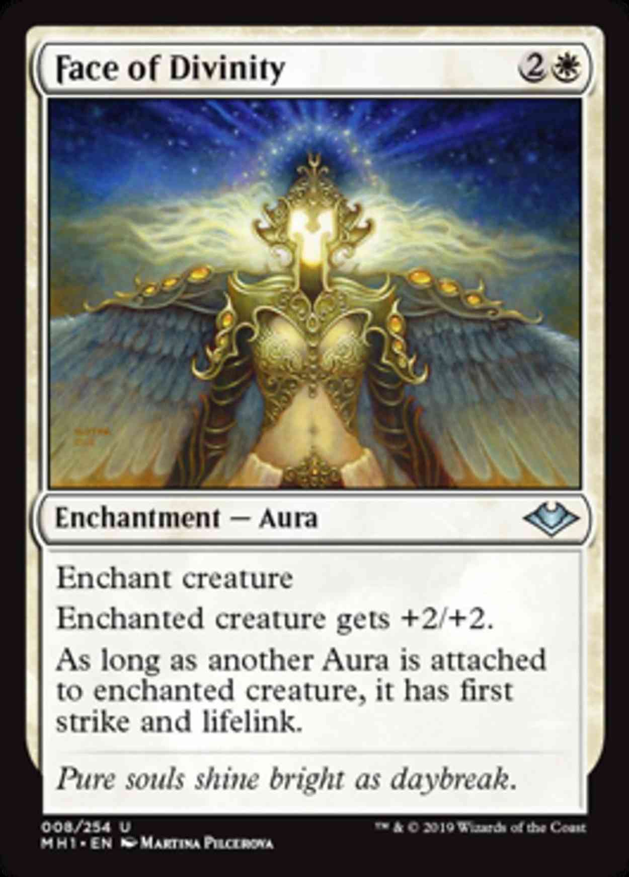 Face of Divinity magic card front