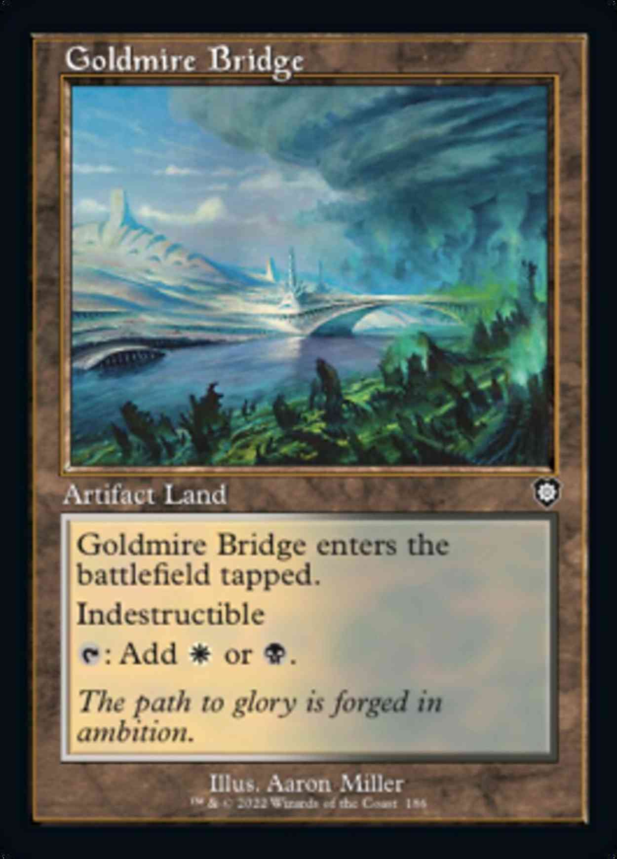 Goldmire Bridge magic card front