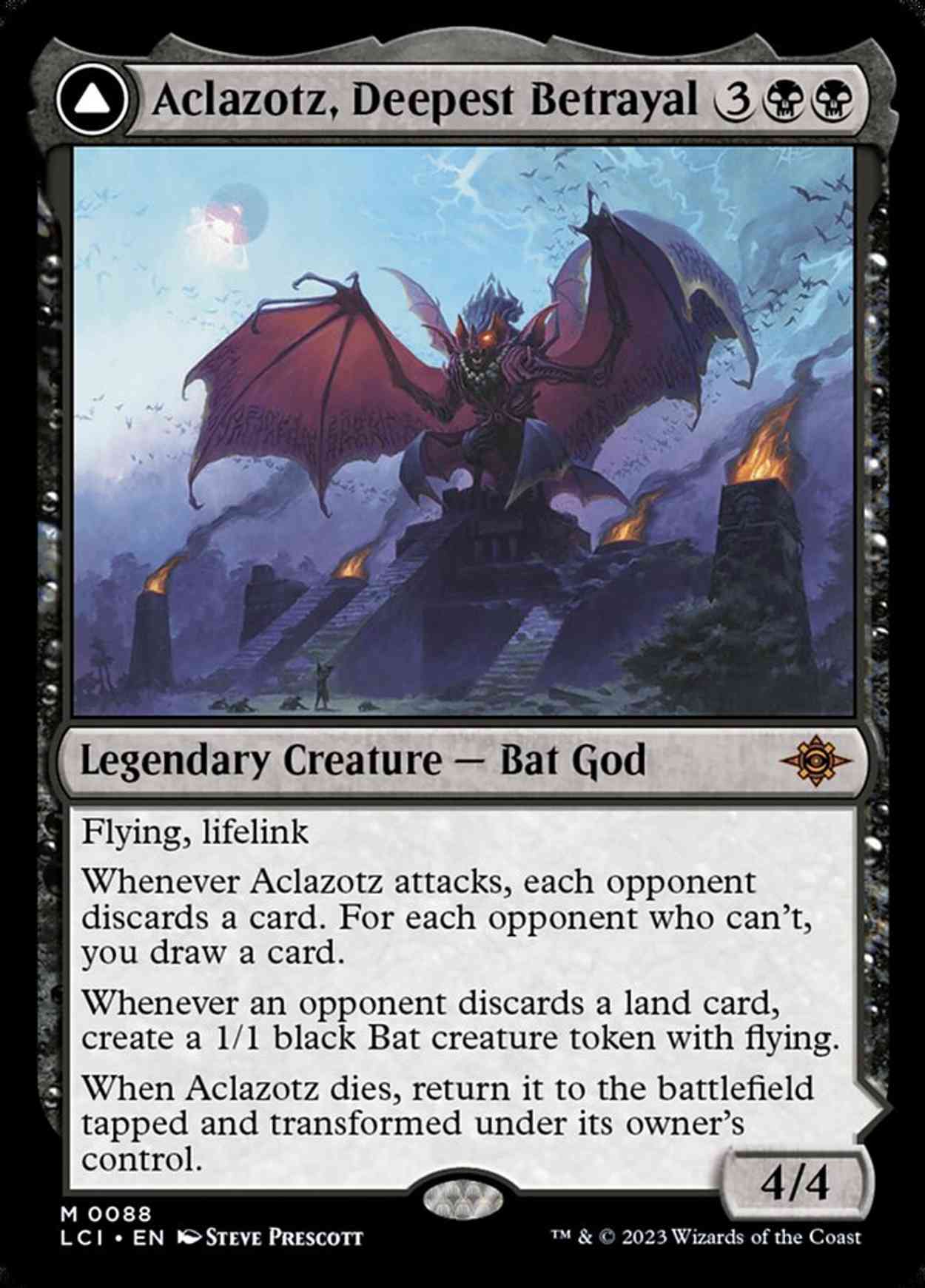 Aclazotz, Deepest Betrayal magic card front